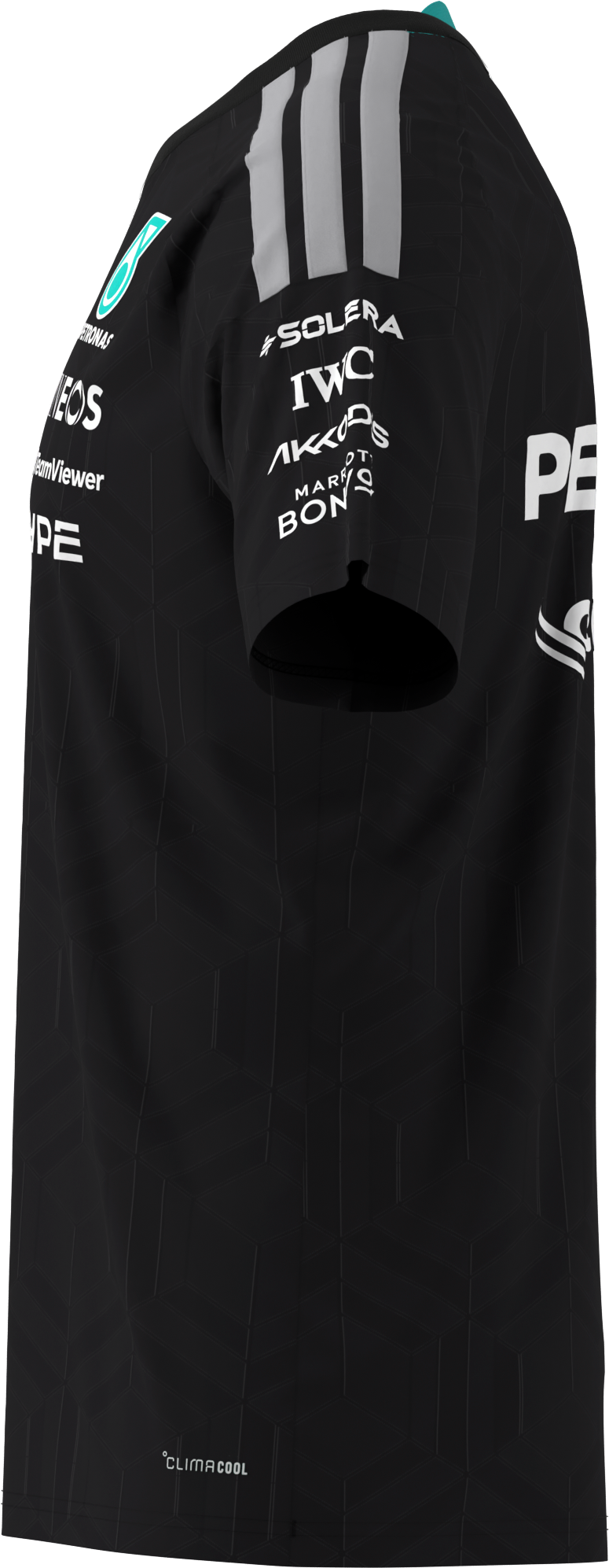 T-Shirt Herren, Fahrer, Mercedes-AMG F1 - schwarz, S