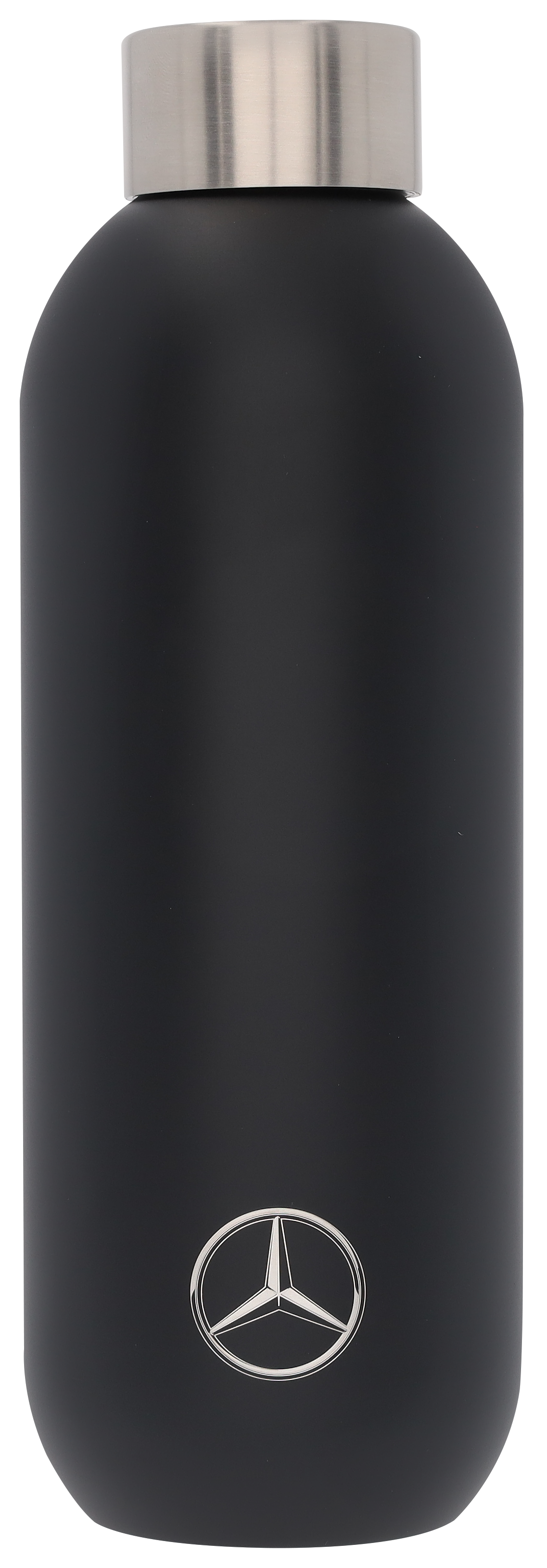 Isoliertrinkflasche - schwarz, Edelstahl / Polypropylen / Silikon, Stelton, 600 ml