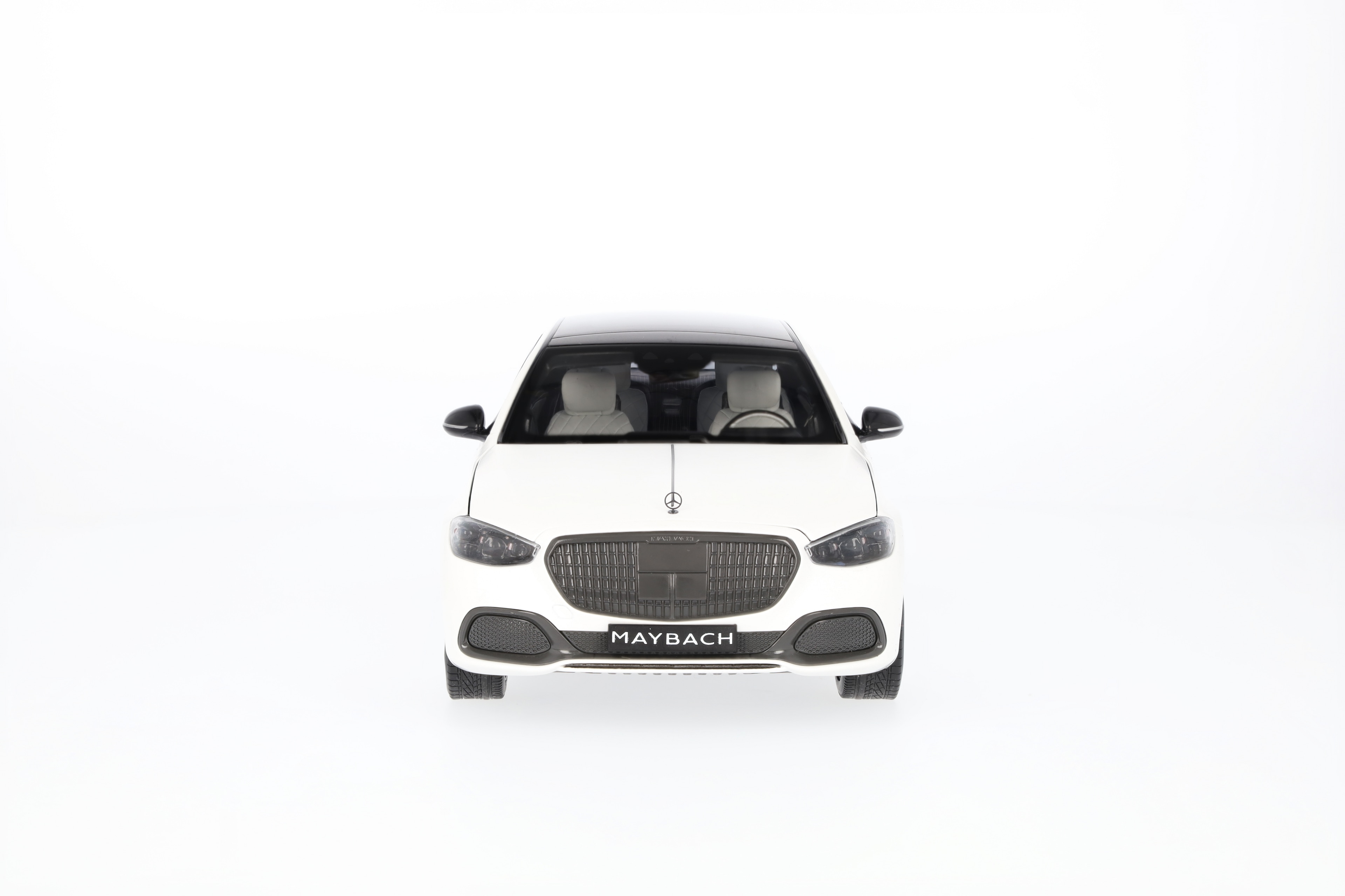 Mercedes-Maybach S 680 4MATIC, Night Series, X223 - MANUFAKTUR opalithweiß magno, Norev, 1:18 Mercedes-Maybach S 680 4MATIC, Night Series, X223 - MANUFAKTUR opalithweiß magno, Norev, 1:18