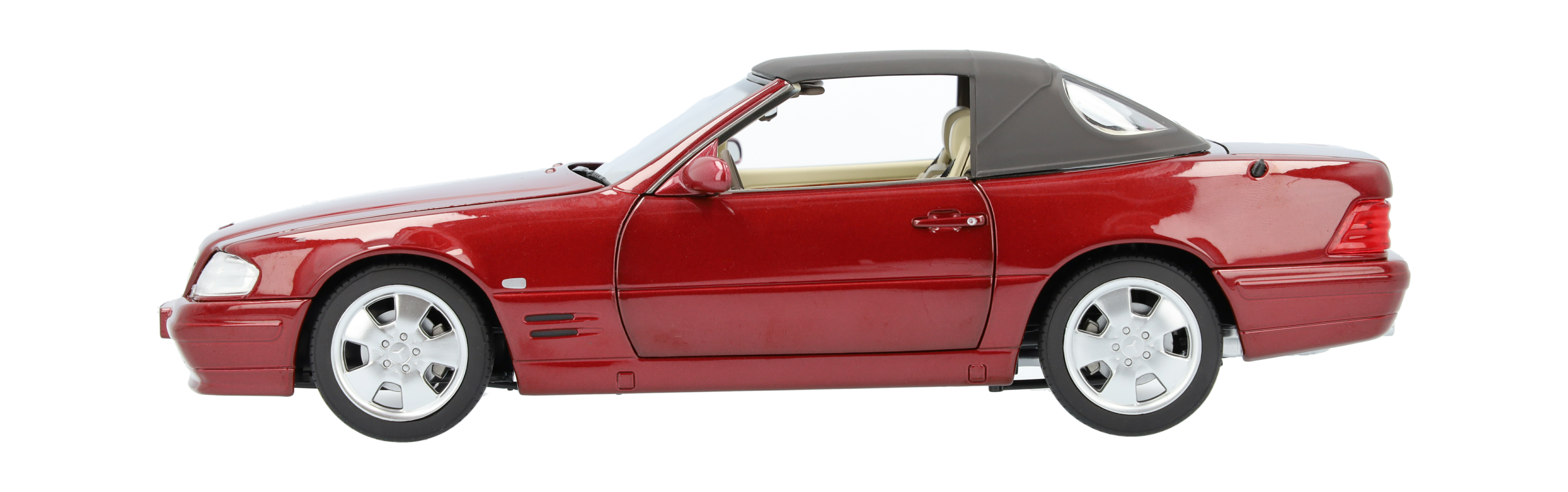 SL 500 R129 (1998-2001) - bernsteinrot, Norev, 1:18 SL 500 R129 (1998-2001) - bernsteinrot, Norev, 1:18
