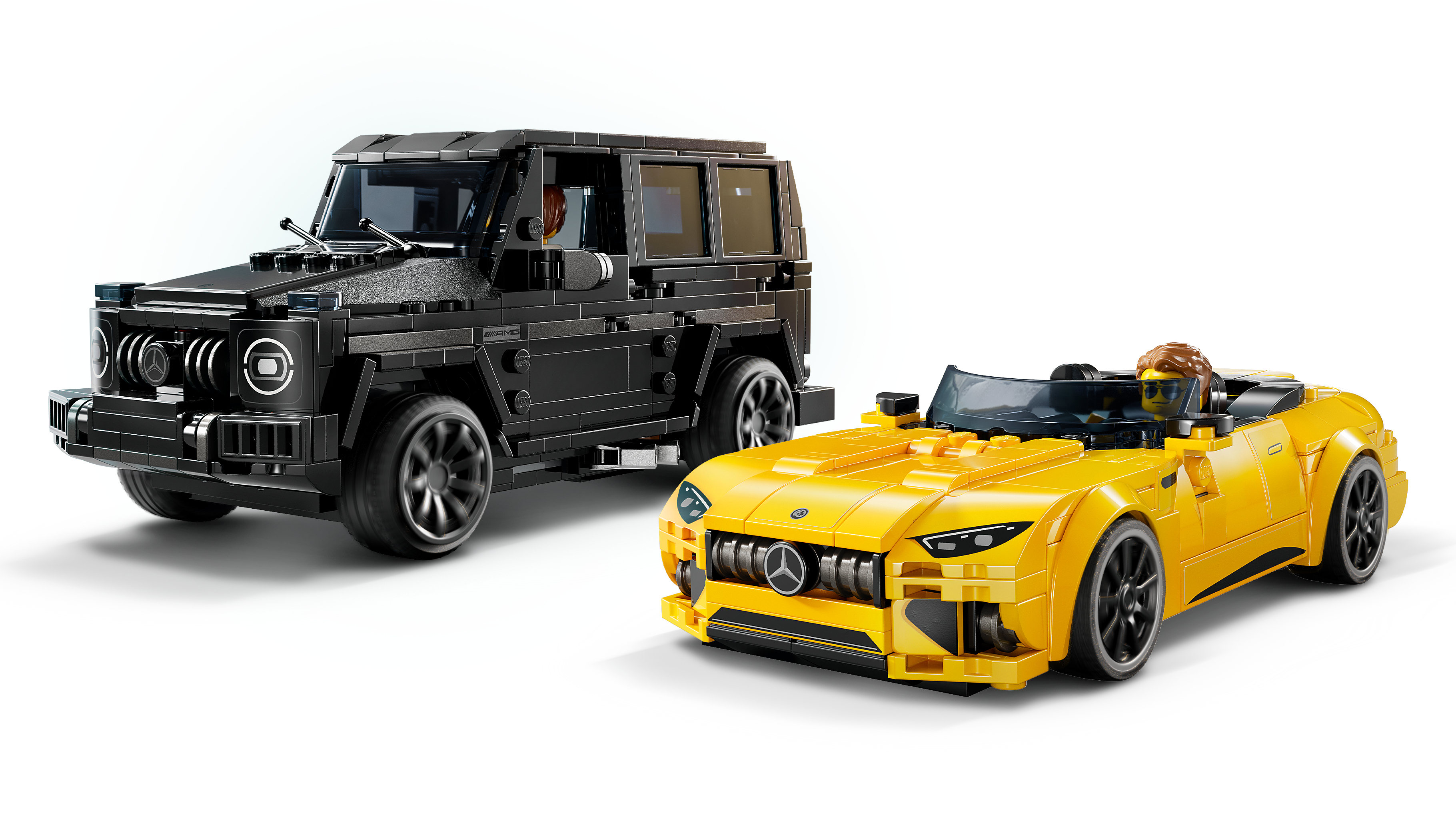 LEGO® Speed Champions G 63 & SL 63 - schwarz / gelb, LEGO