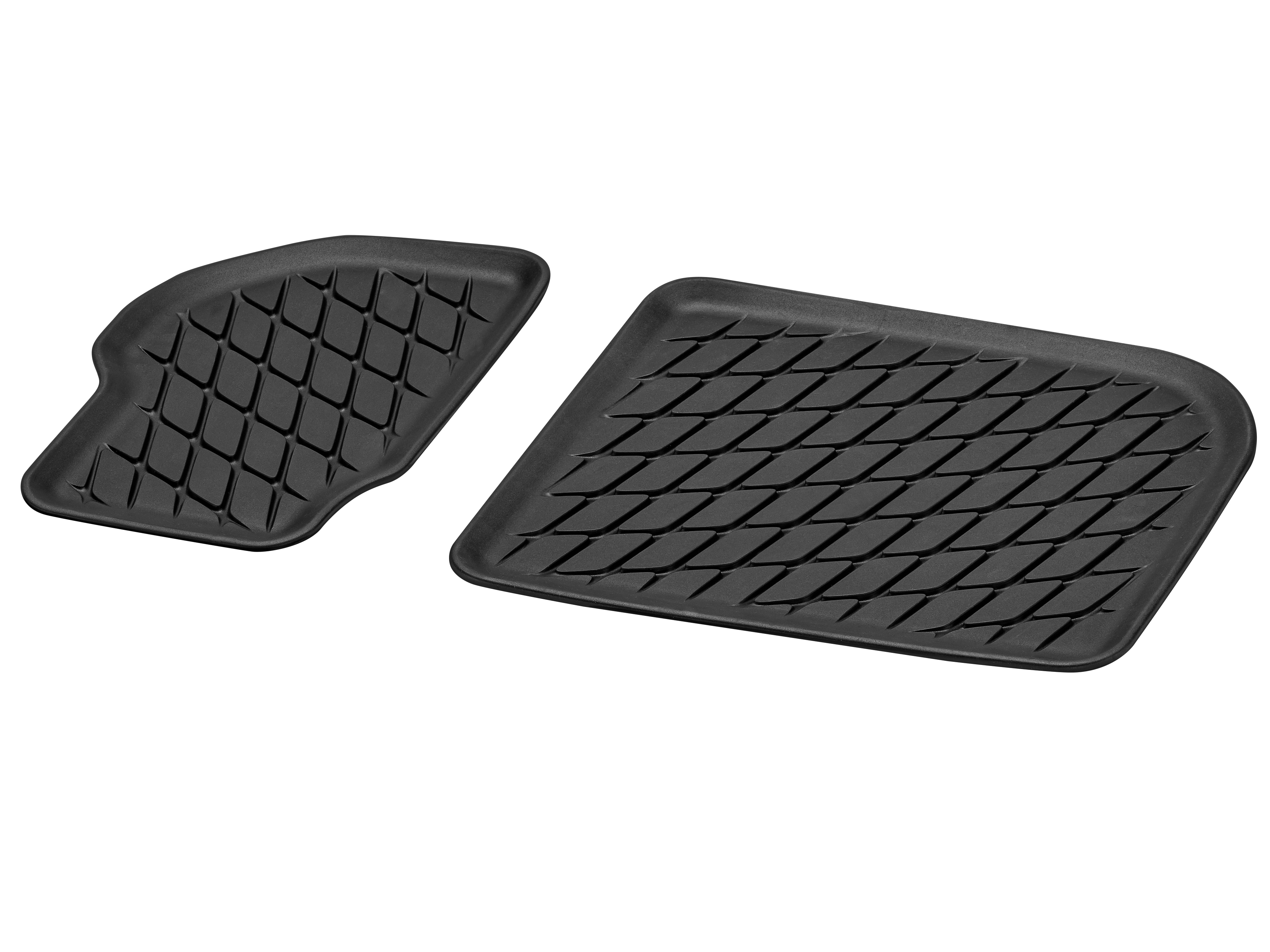 Allwettermatten, Dynamic Squares, 3. Sitzreihe, 2-teilig - LL/RL, schwarz Allwettermatten, Dynamic Squares, 3. Sitzreihe, 2-teilig - LL/RL, schwarz