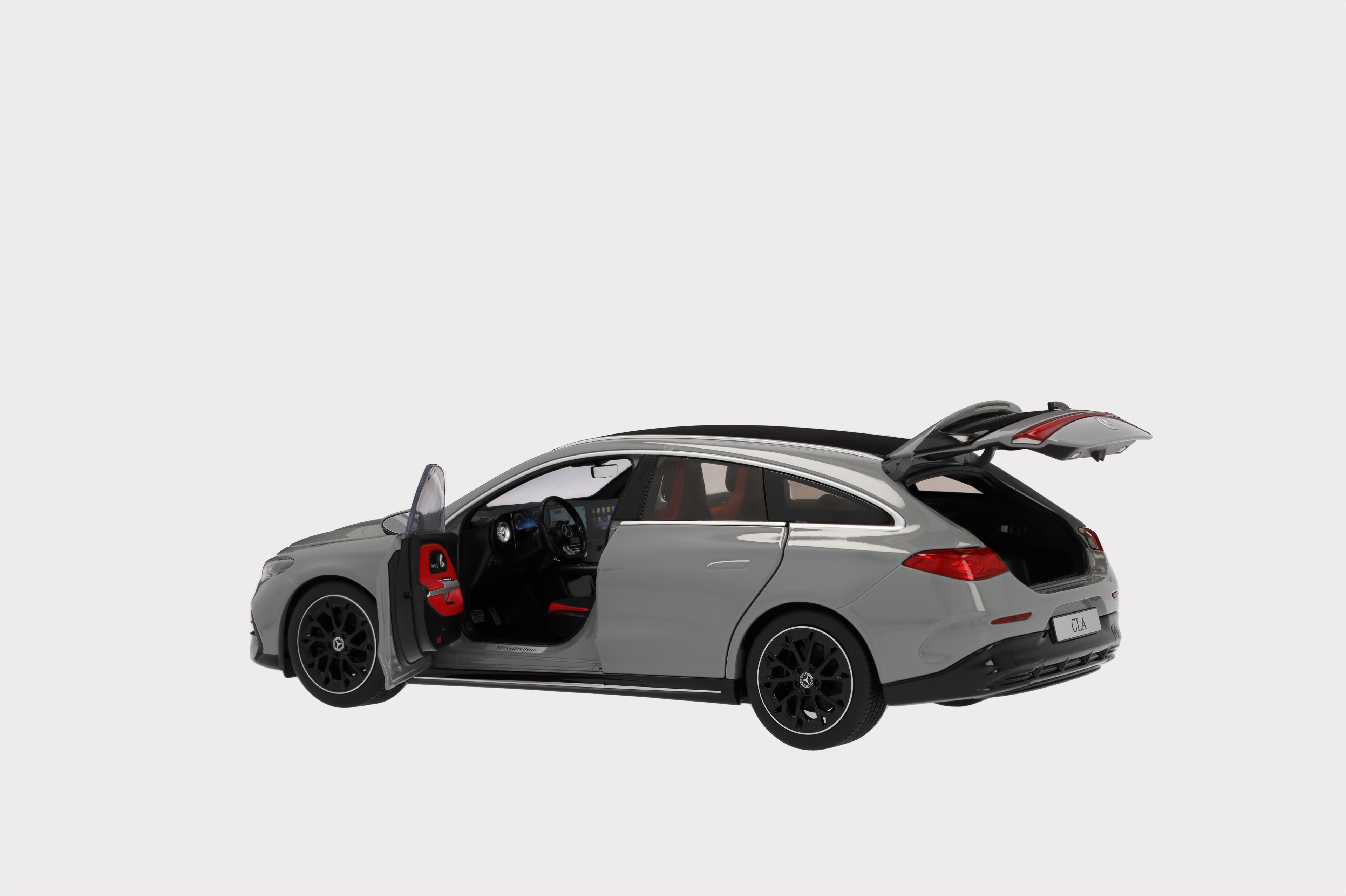 CLA, Shooting Brake, X174 - MANUFAKTUR alpingrau uni, NZG, 1:18