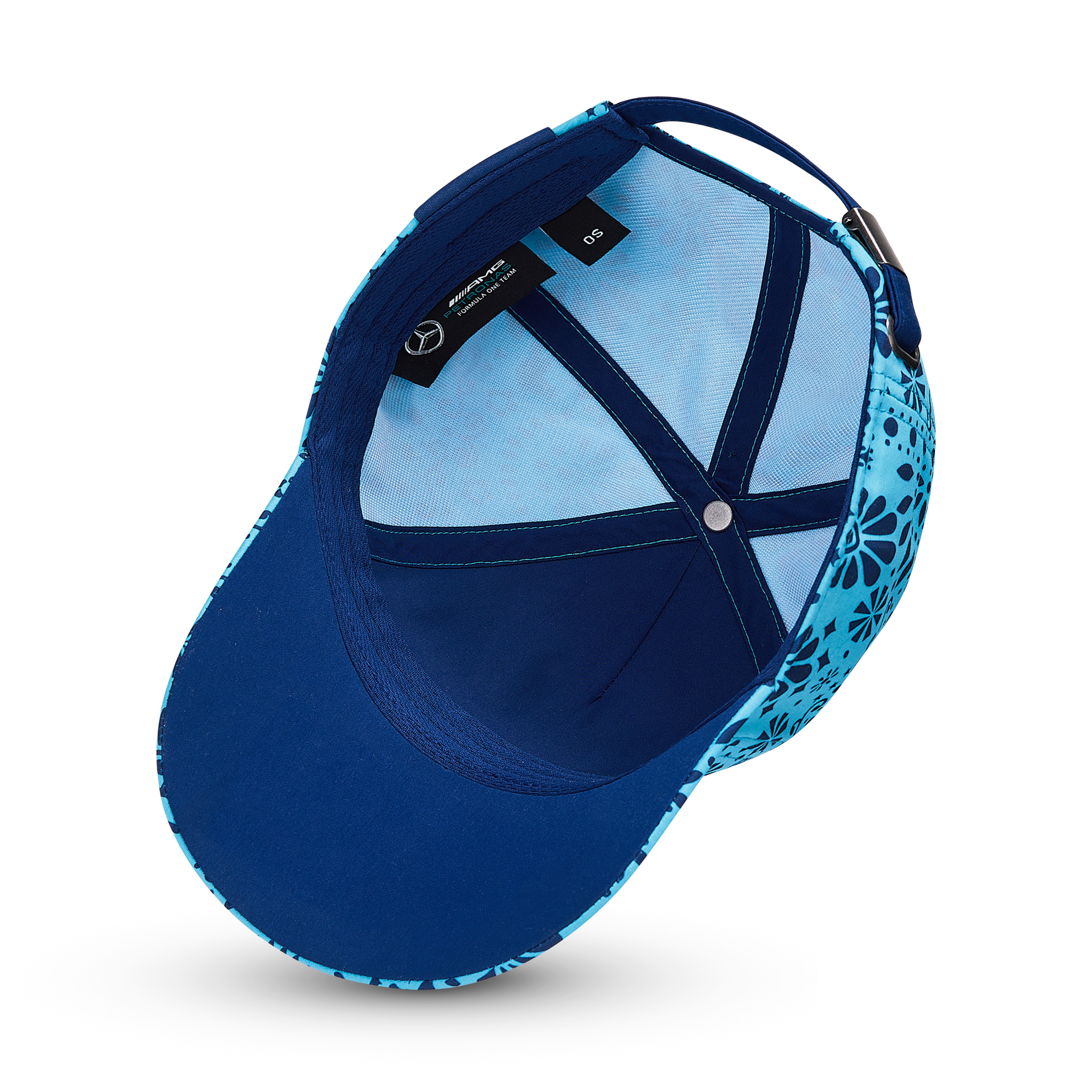 Cap, George Russell, Special Edition Mexiko, 2024 - blau, Polyester Cap, George Russell, Special Edition Mexiko, 2024 - blau, Polyester