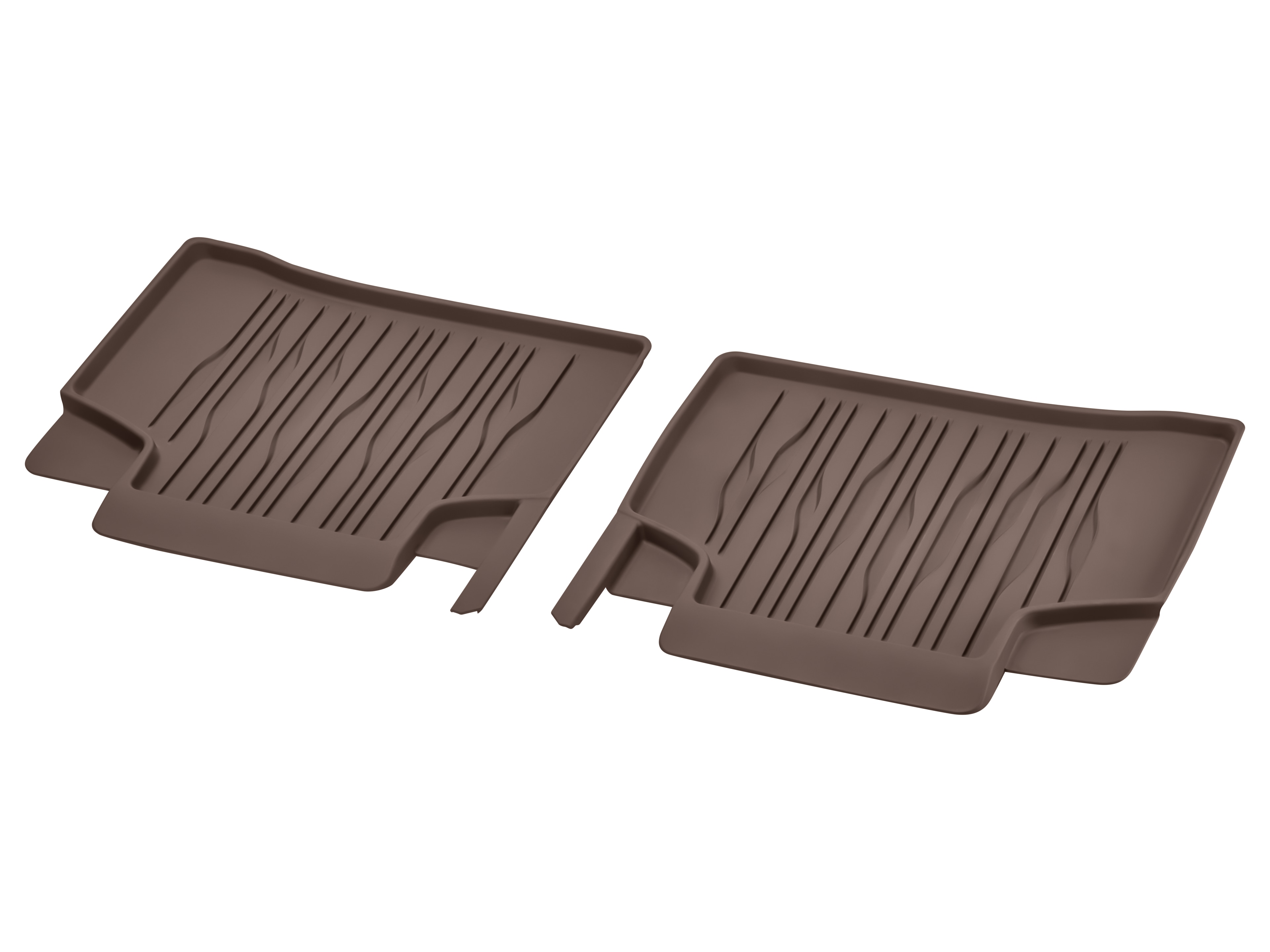 Allwettermatten, Dynamic Lines, Fond, 2-teilig - LL/RL, balaobraun