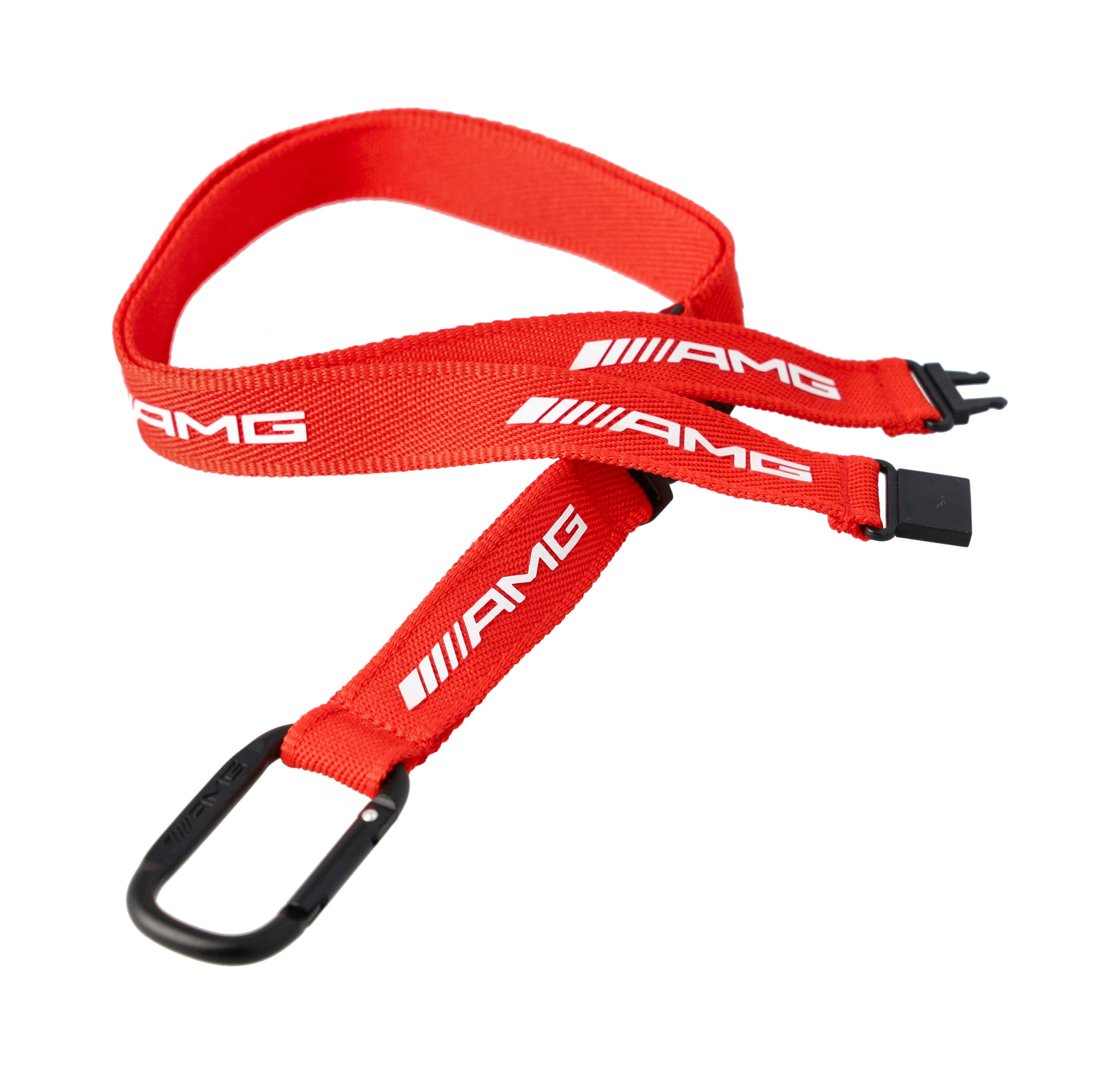 AMG Lanyard - rot, Polyester AMG Lanyard - rot, Polyester