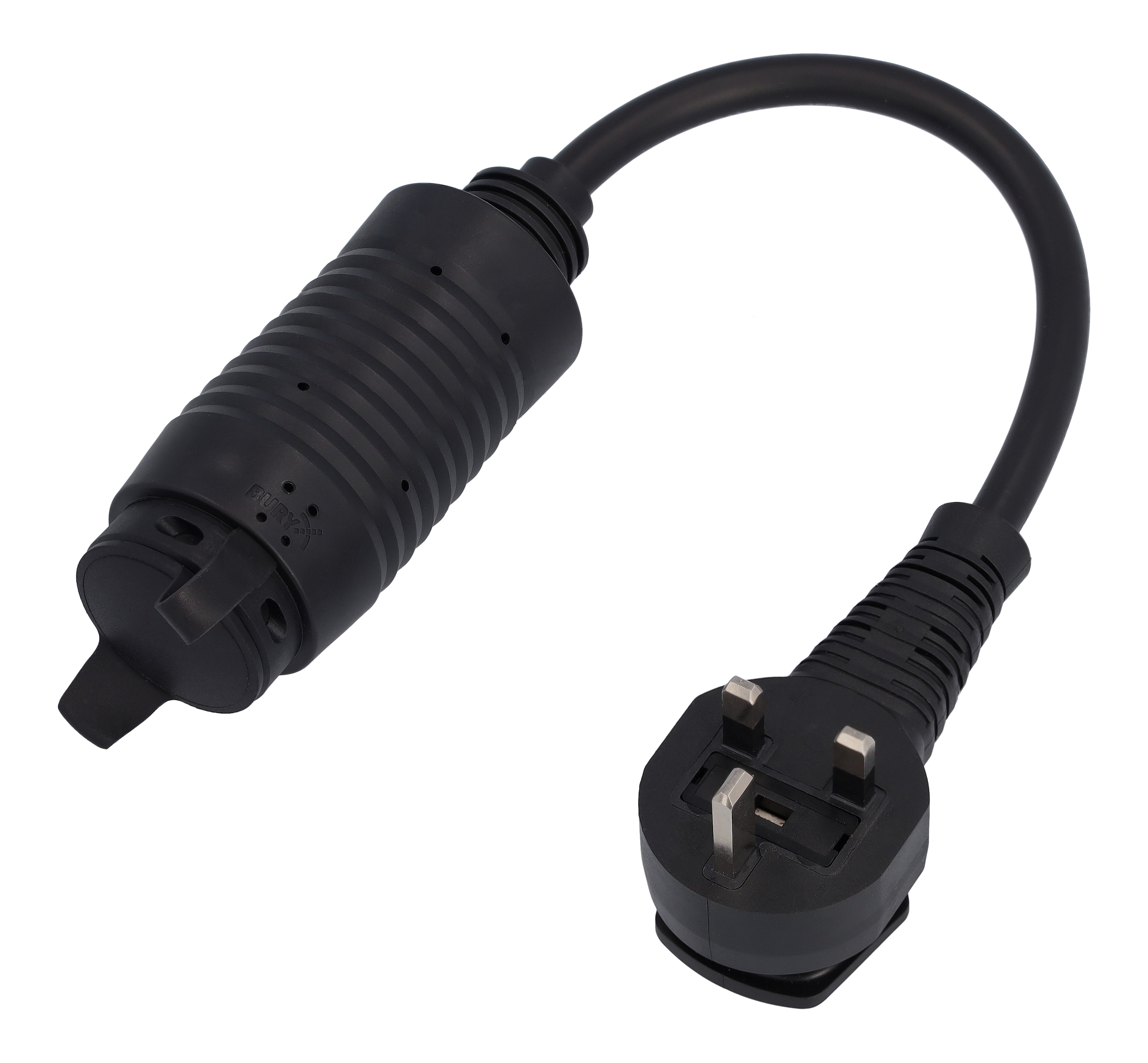Flexibles Ladesystem Pro, Adapter, Typ G (UK) - Kunststoff, schwarz, LL/RL Flexibles Ladesystem Pro, Adapter, Typ G (UK) - Kunststoff, schwarz, LL/RL