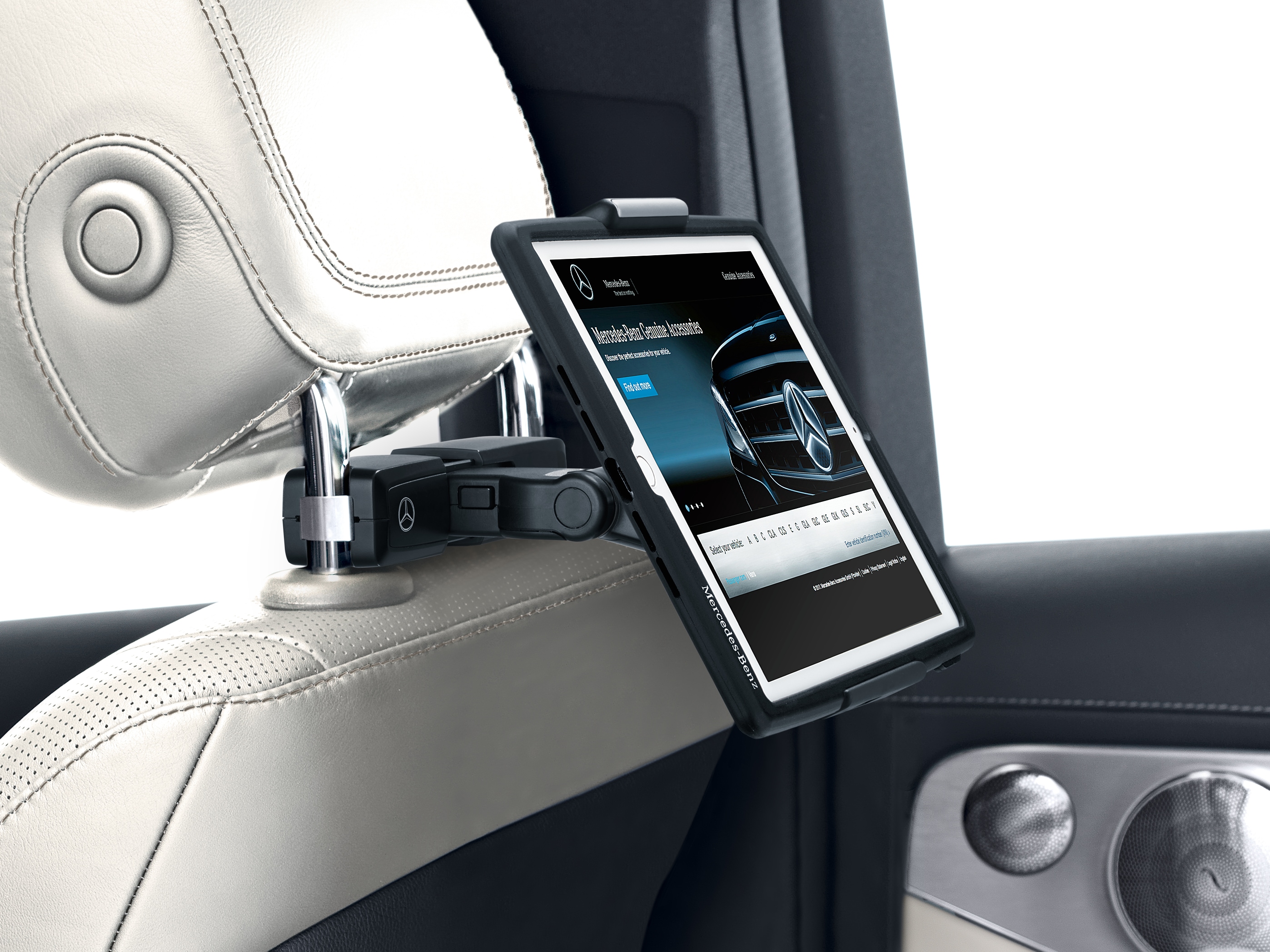Halter für Tablet PC (Kopfstütze), Style & Travel Equipment - schwarz