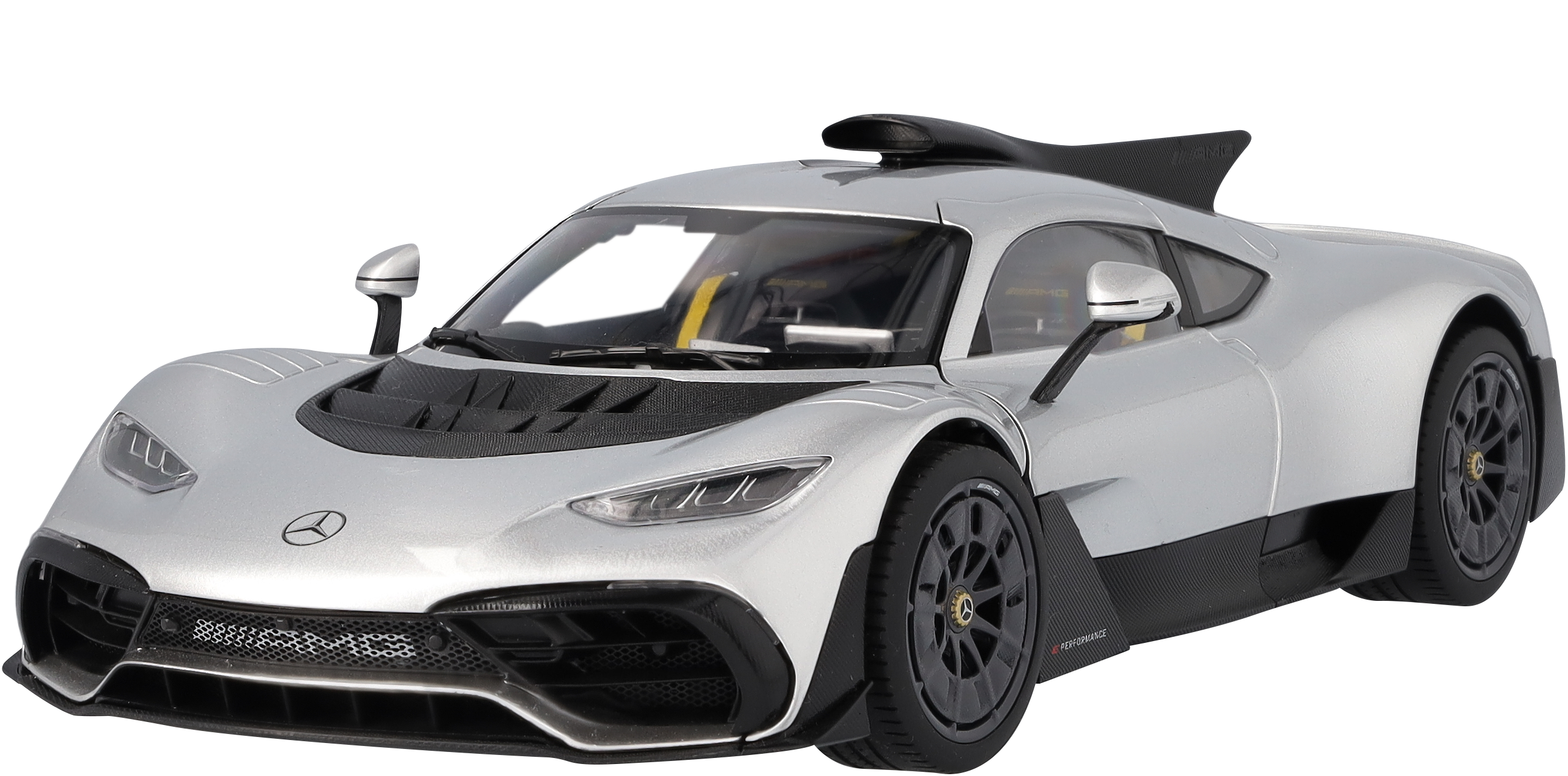 Mercedes-AMG ONE, C298 - hightechsilber, NZG, 1:18 Mercedes-AMG ONE, C298 - hightechsilber, NZG, 1:18