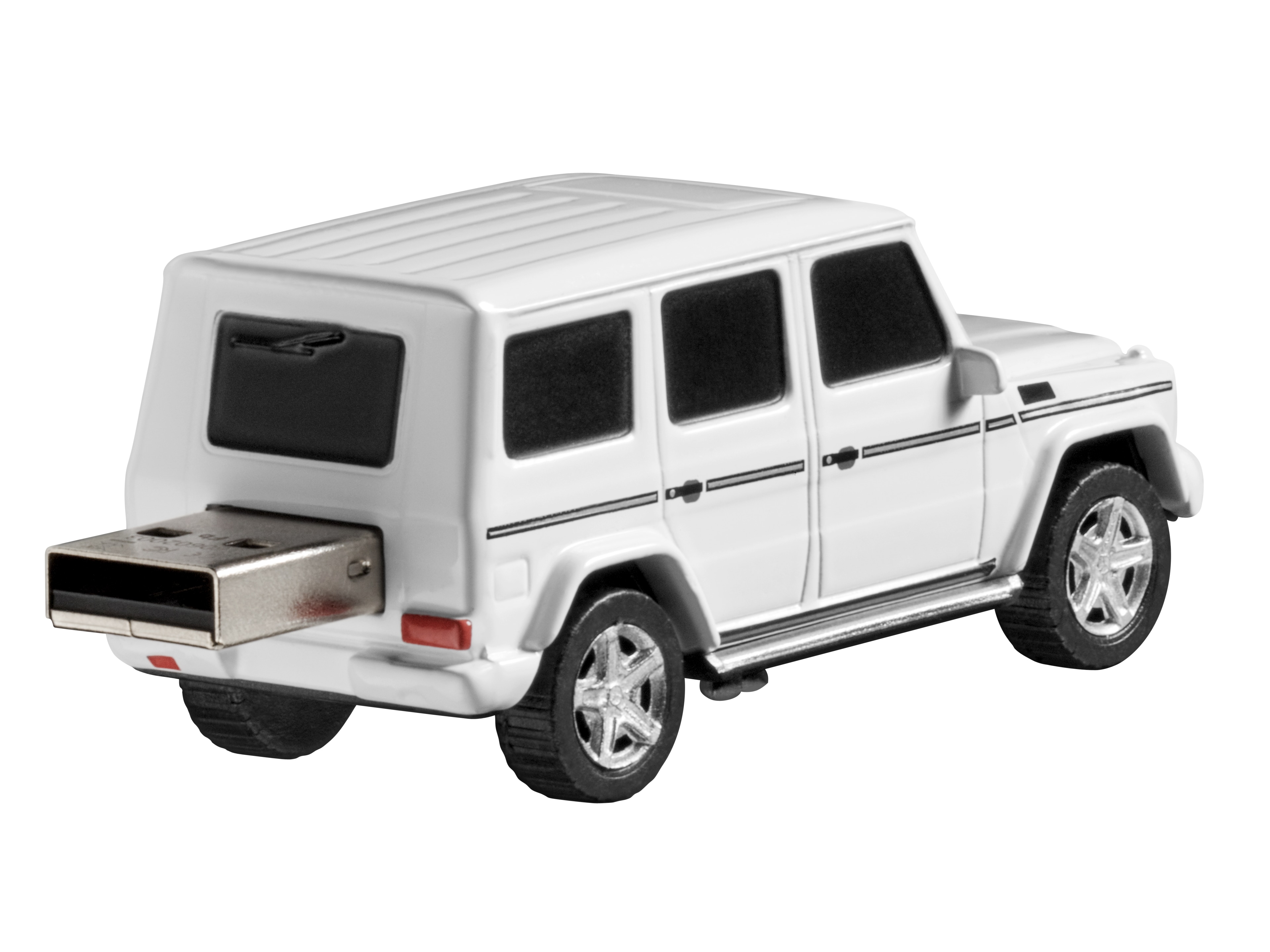 Mercedes-AMG G 65 USB-Stick - weiß / schwarz, Kunststoff / Metall