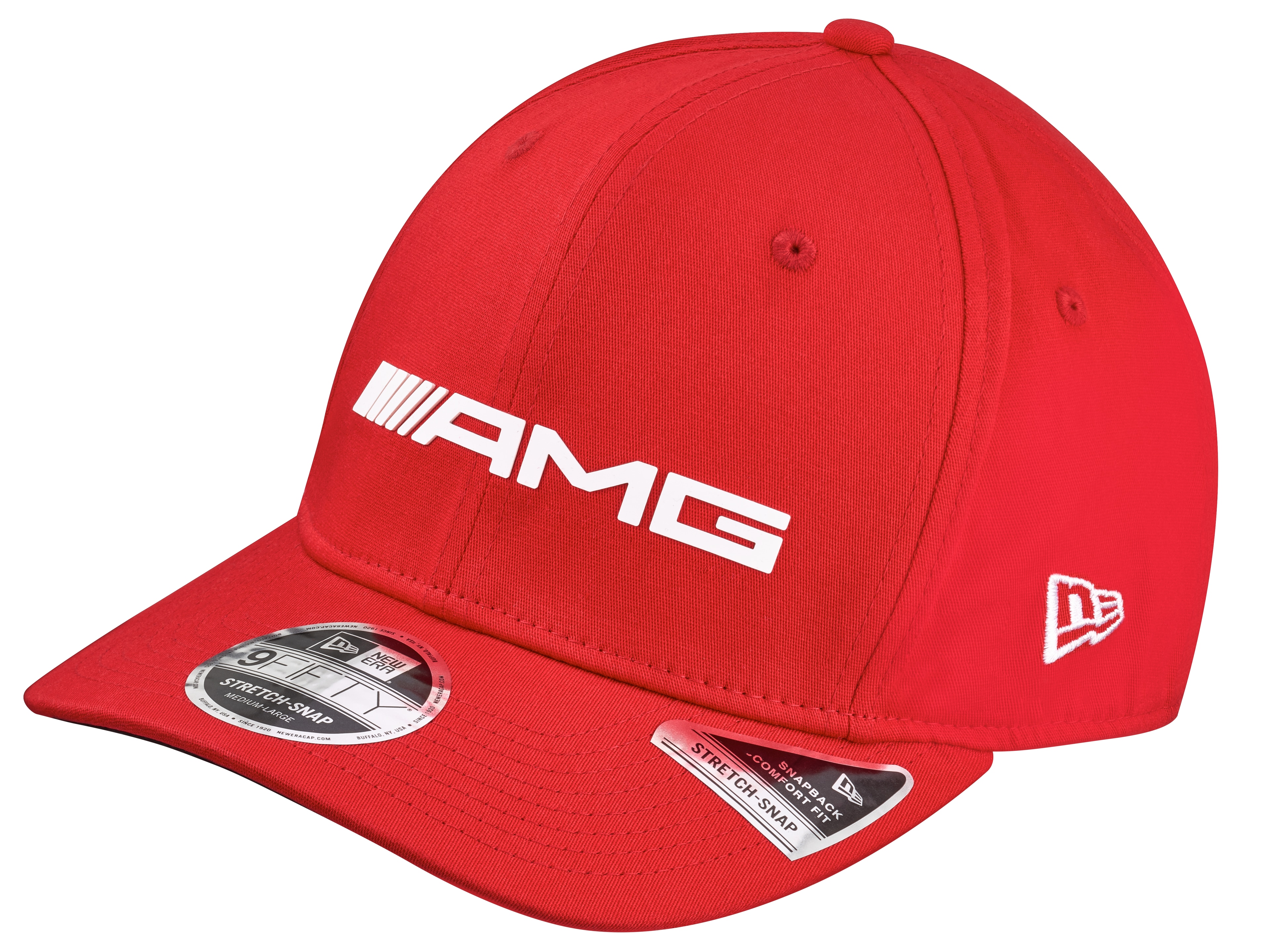 AMG Cap - rot, Baumwolle / Elasthan