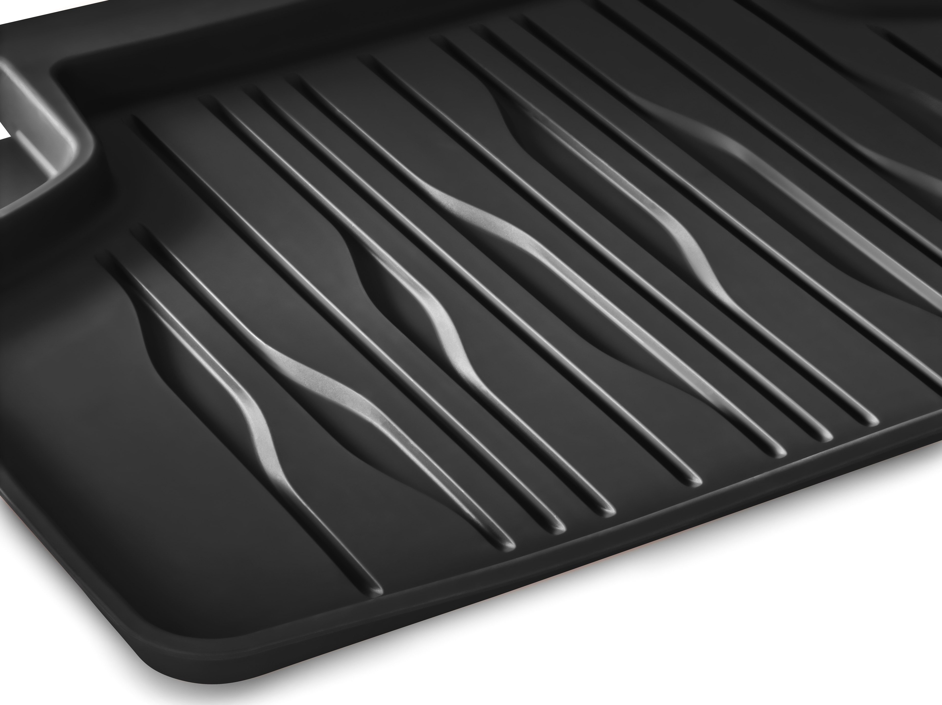 Allwettermatten Dynamic Lines, Fond, 2-teilig - LL/RL, schwarz