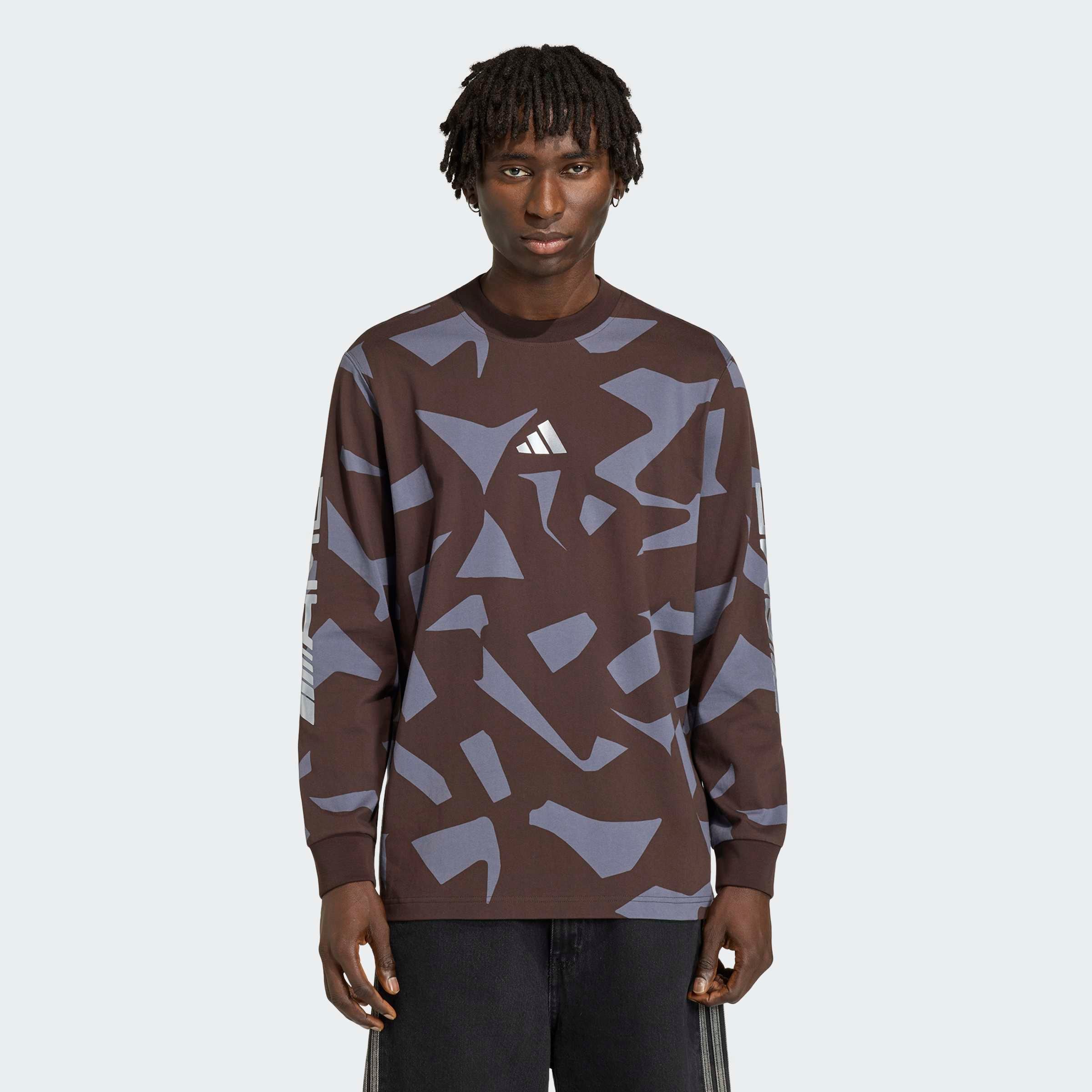 AMG Longsleeve, Unisex - dunkelbraun, XXL