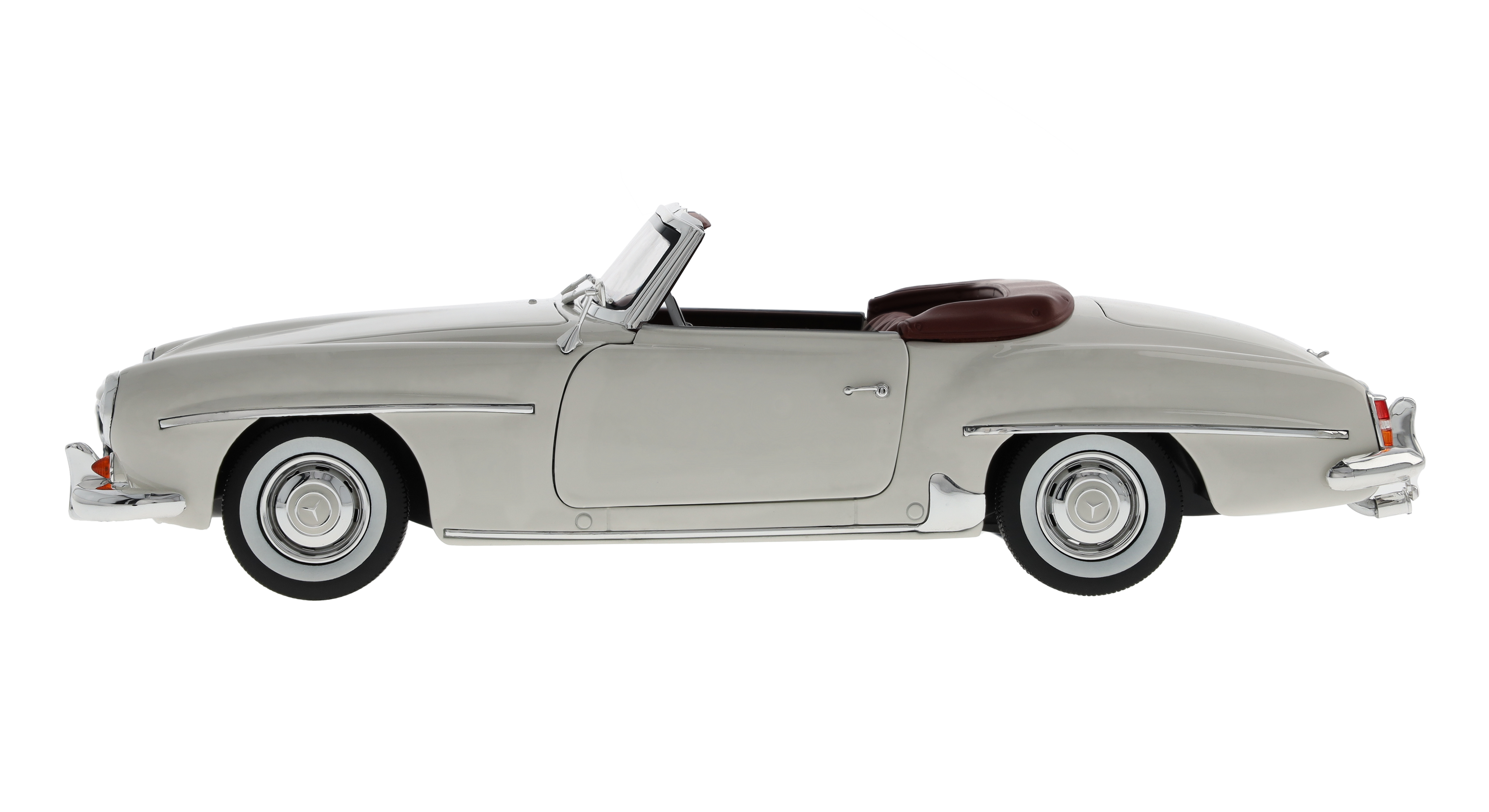 190 SL Roadster W 121 (1954-1963) - weißgrau, Norev, 1:18 190 SL Roadster W 121 (1954-1963) - weißgrau, Norev, 1:18