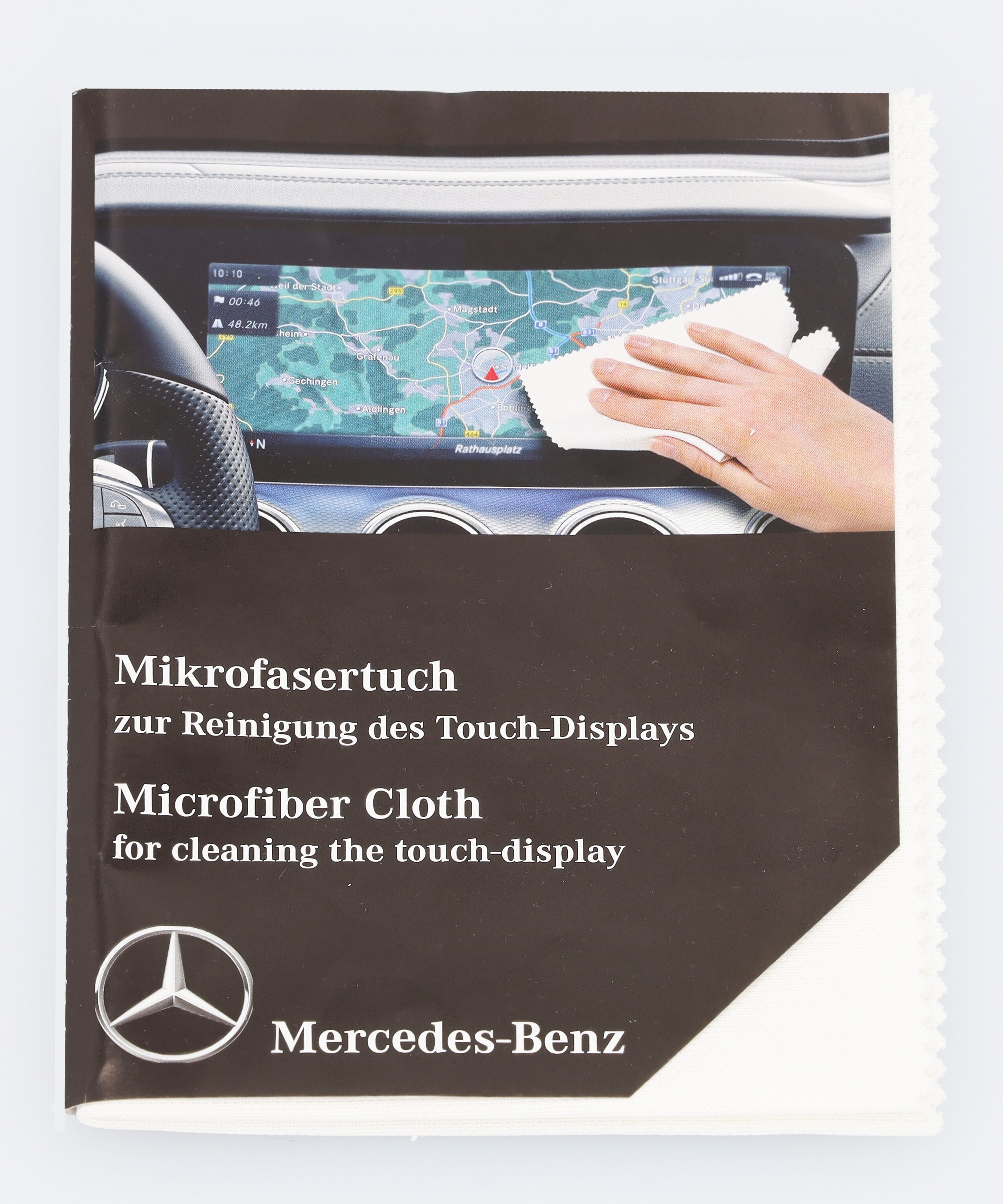 Mikrofasertuch, DIN A4 - weiß
