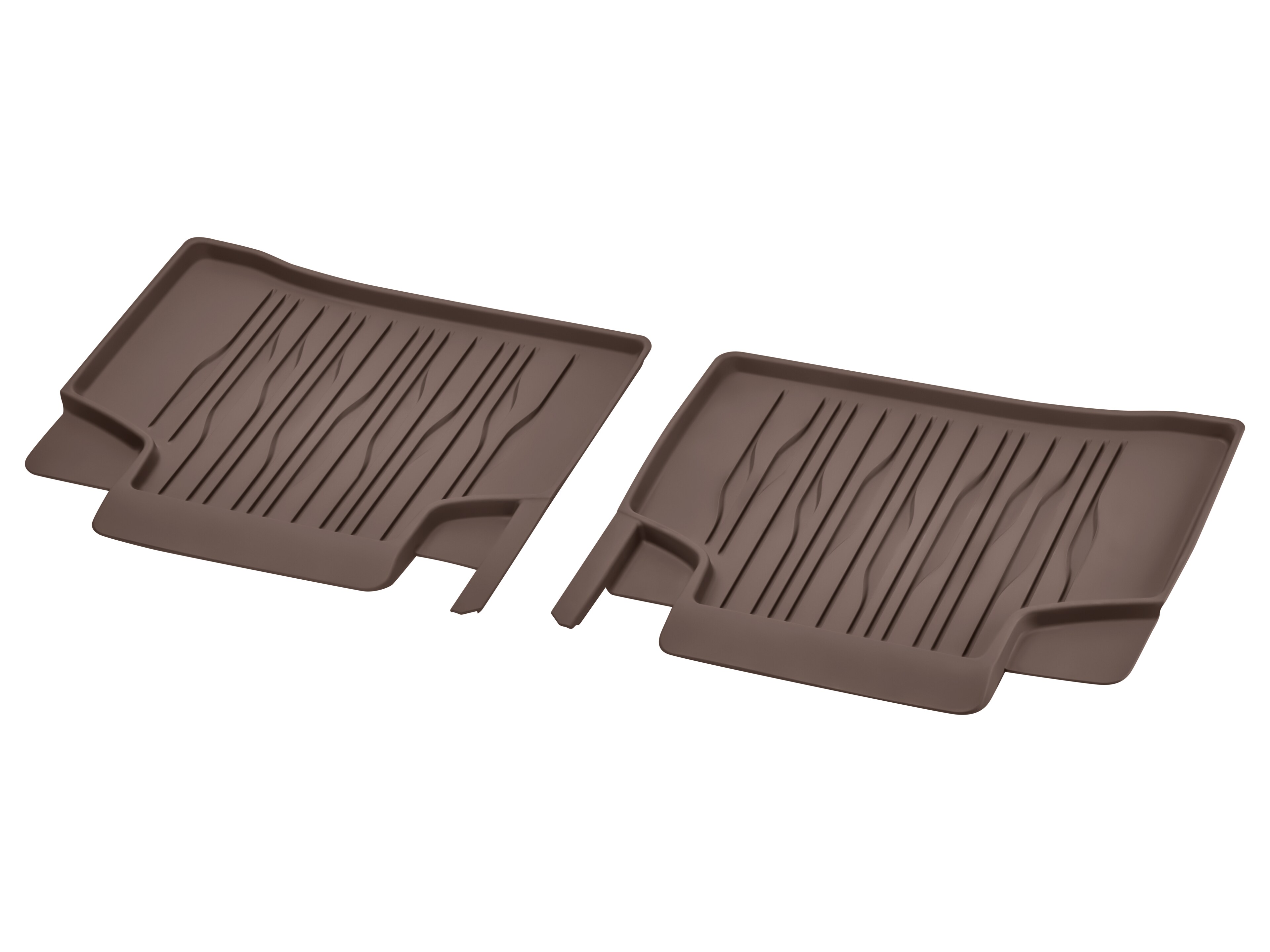 Allwettermatten, Dynamic Lines, Fond, 2-teilig - LL/RL, balaobraun