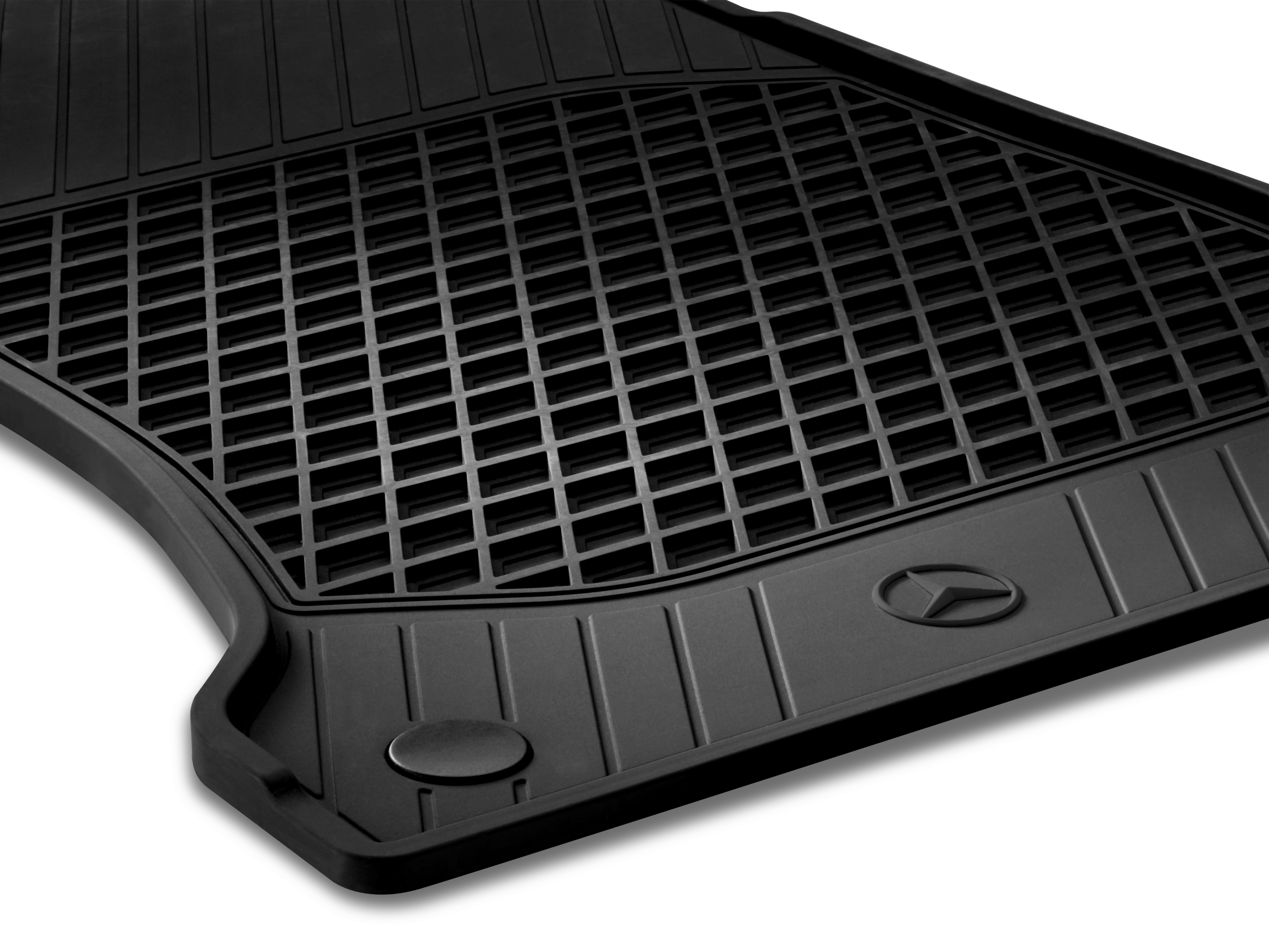 Allwettermatten, CLASSIC, Fahrer-/Beifahrermatte, 2-teilig - LL, schwarz