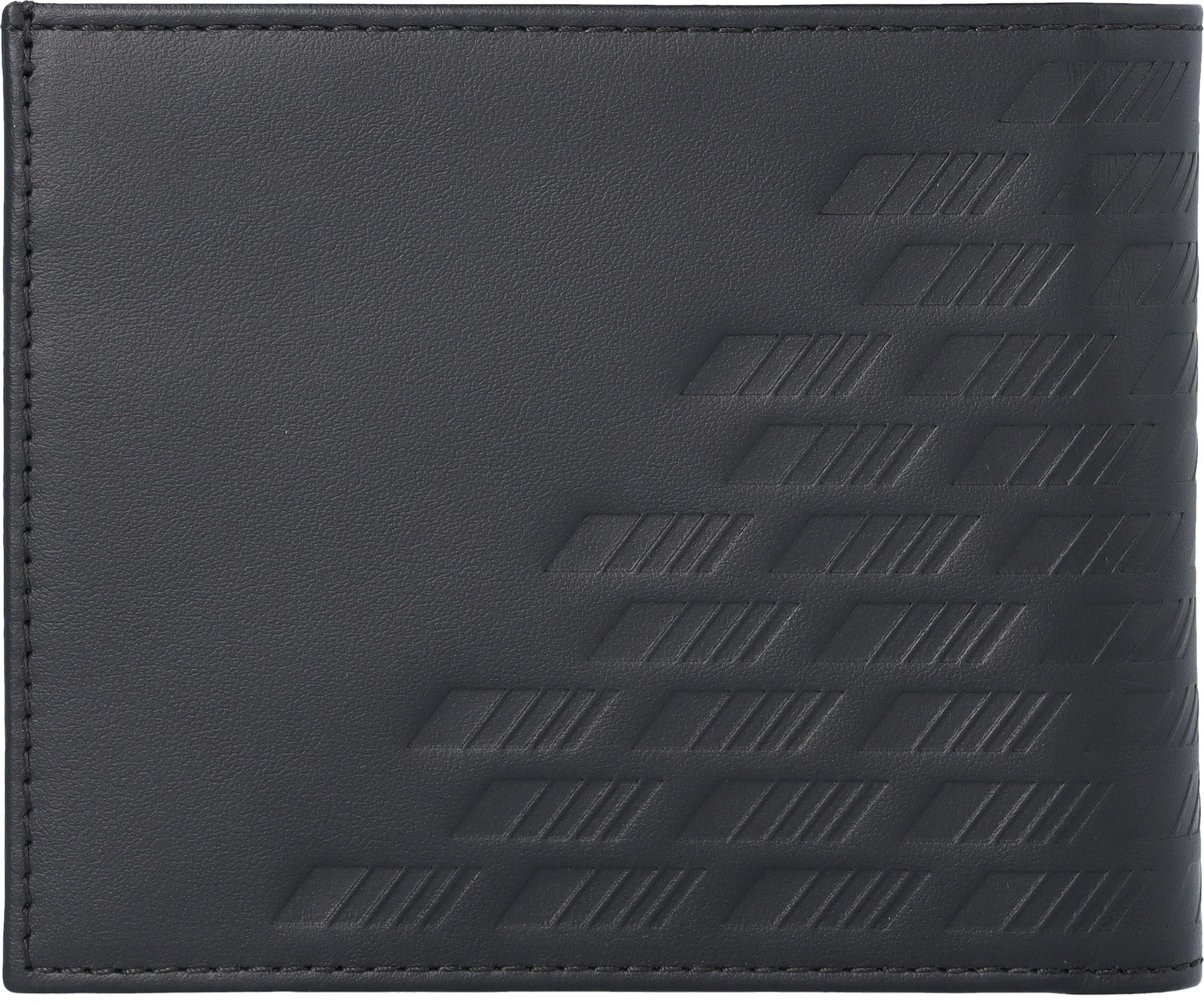 AMG Geldbörse - schwarz, Rindleder