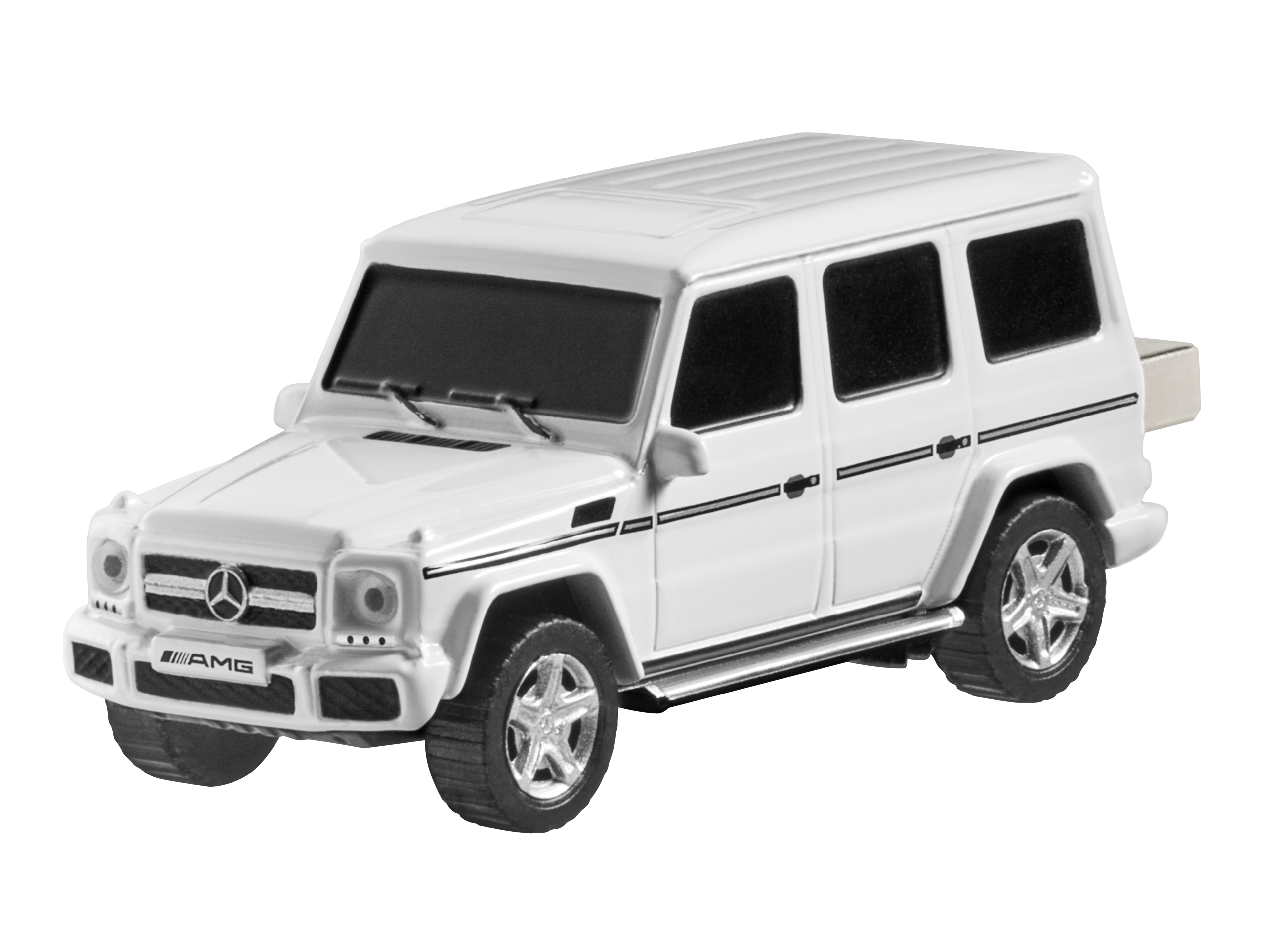Mercedes-AMG G 65 USB-Stick - weiß / schwarz, Kunststoff / Metall