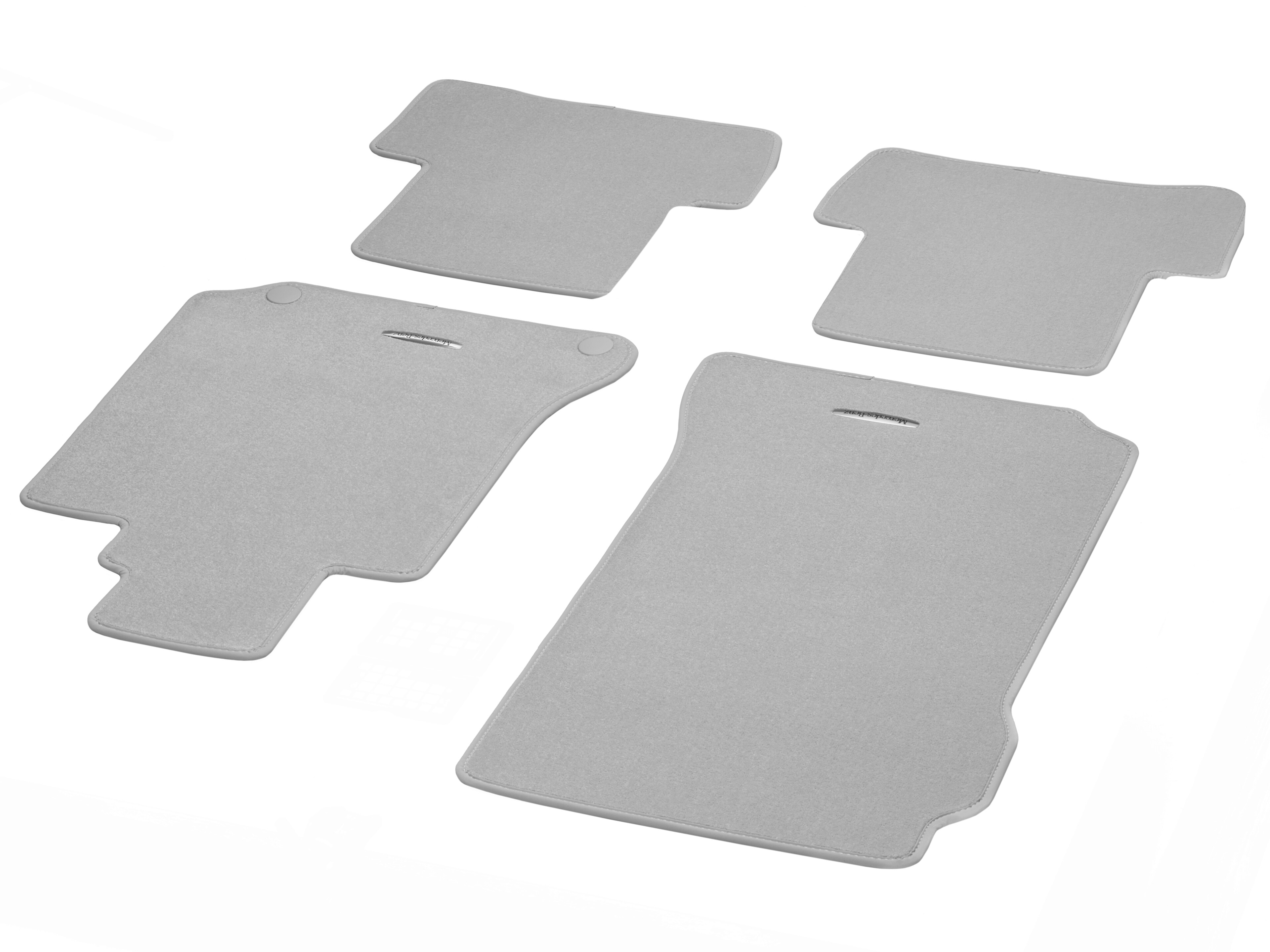 Veloursmatten, CLASSIC, Satz, 4-teilig