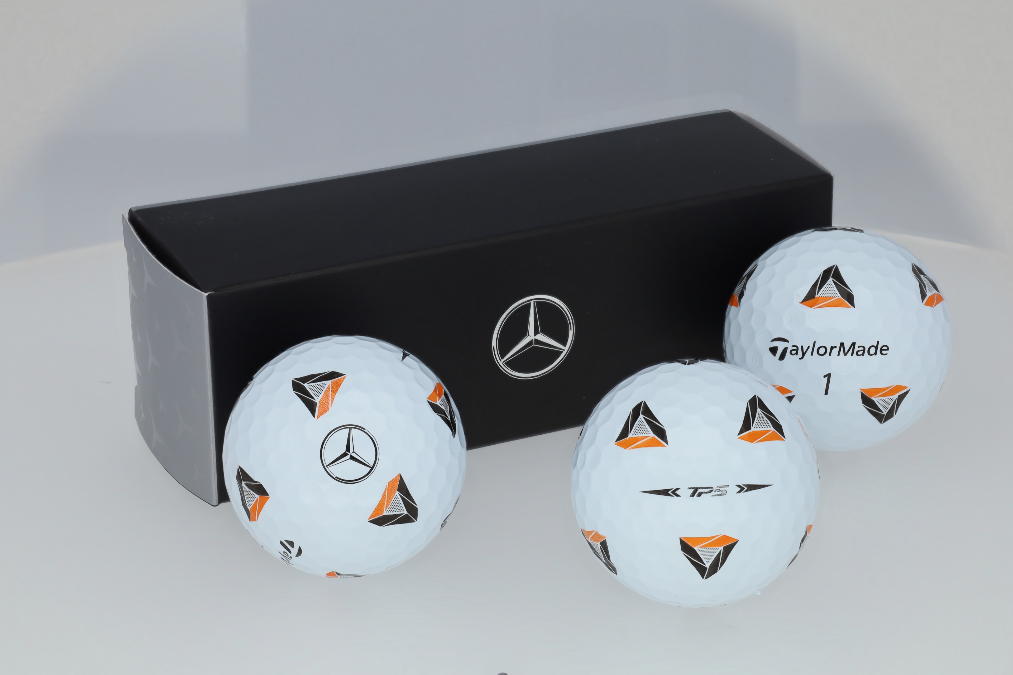 Golfbälle, 3er-Set - weiß, Urethan, TaylorMade Golfbälle, 3er-Set - weiß, Urethan, TaylorMade