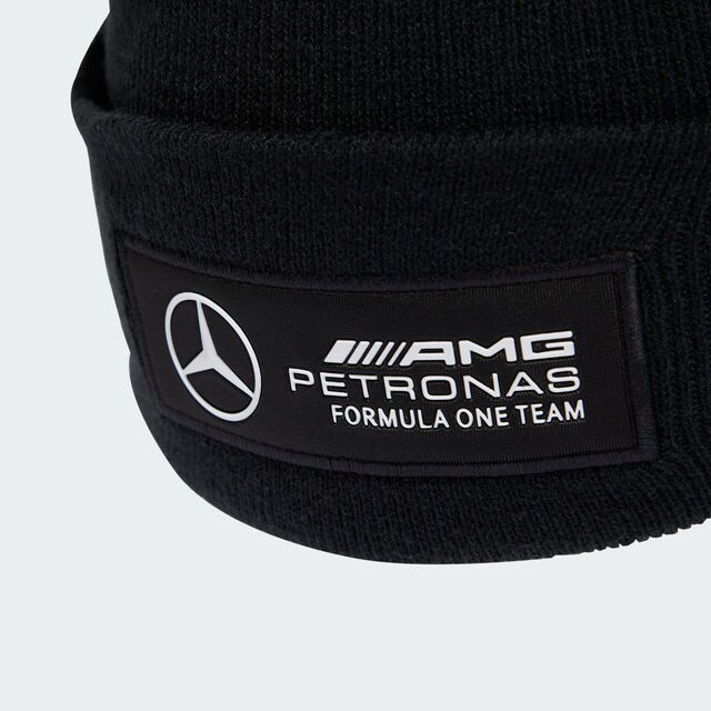 Strickmütze, Team, Mercedes-AMG F1 - schwarz, Polyacryl