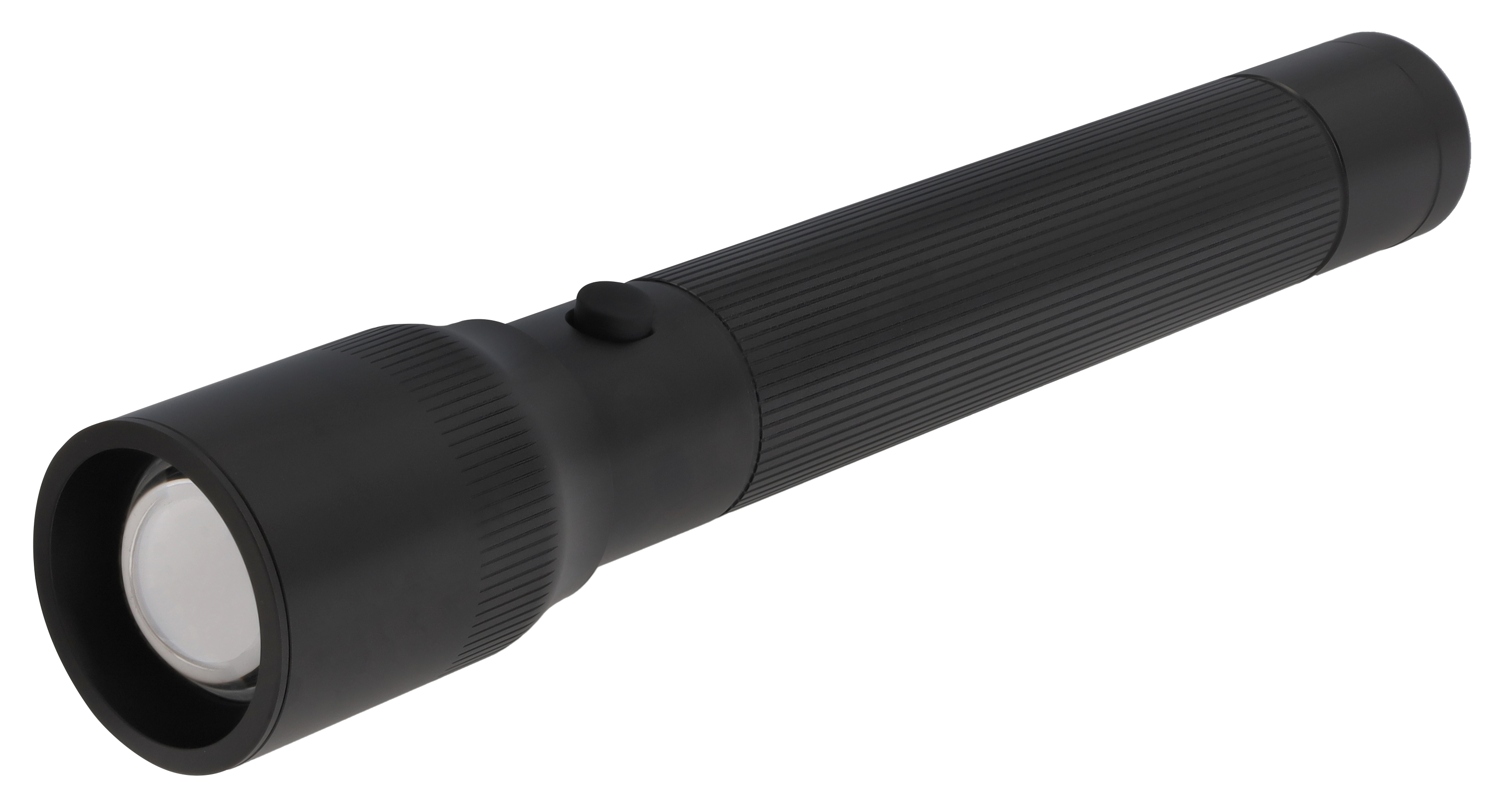 LED-Taschenlampe, groß - schwarz, Aluminium, Ansmann