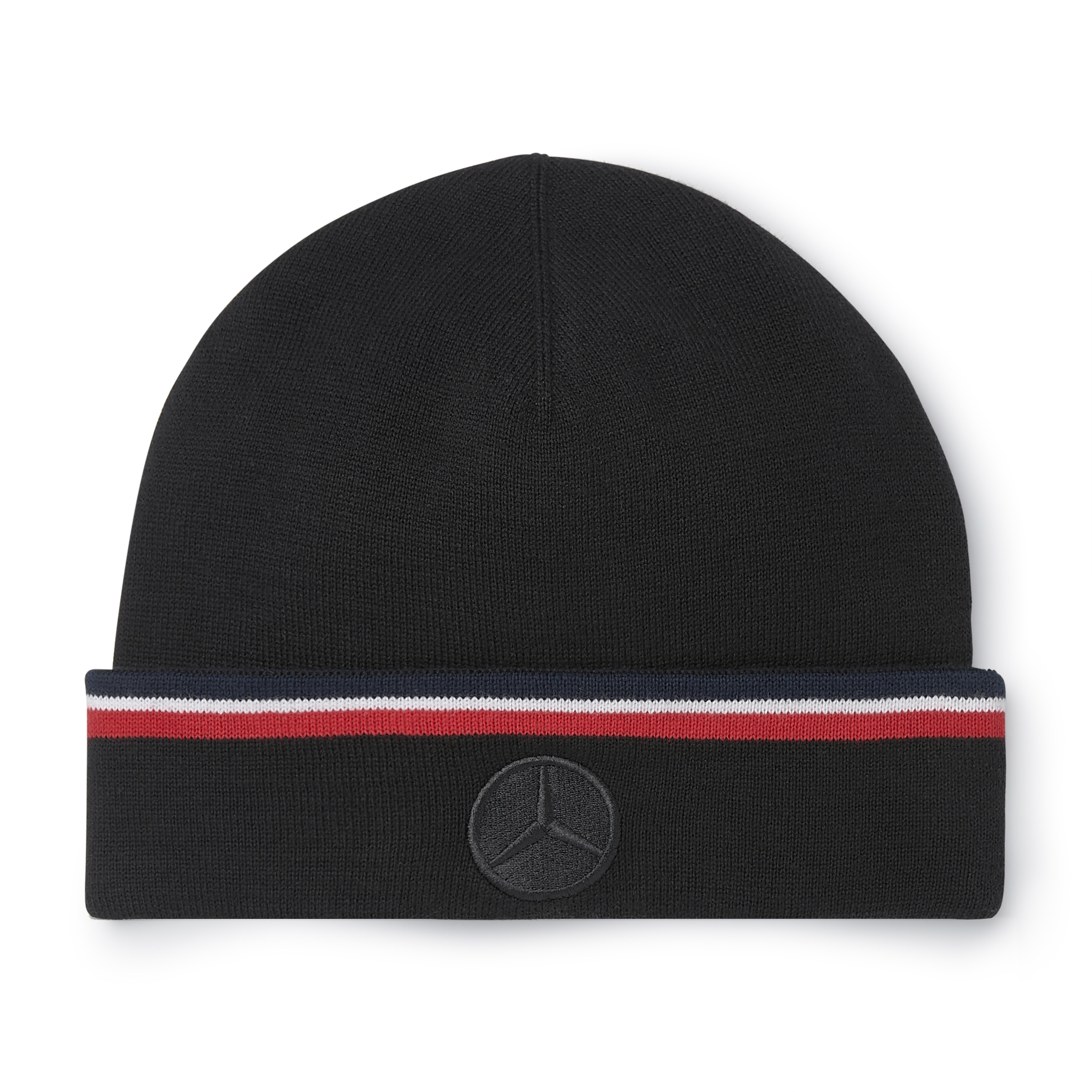 Strickmütze, Unisex, Mercedes-AMG F1 - schwarz, Baumwolle