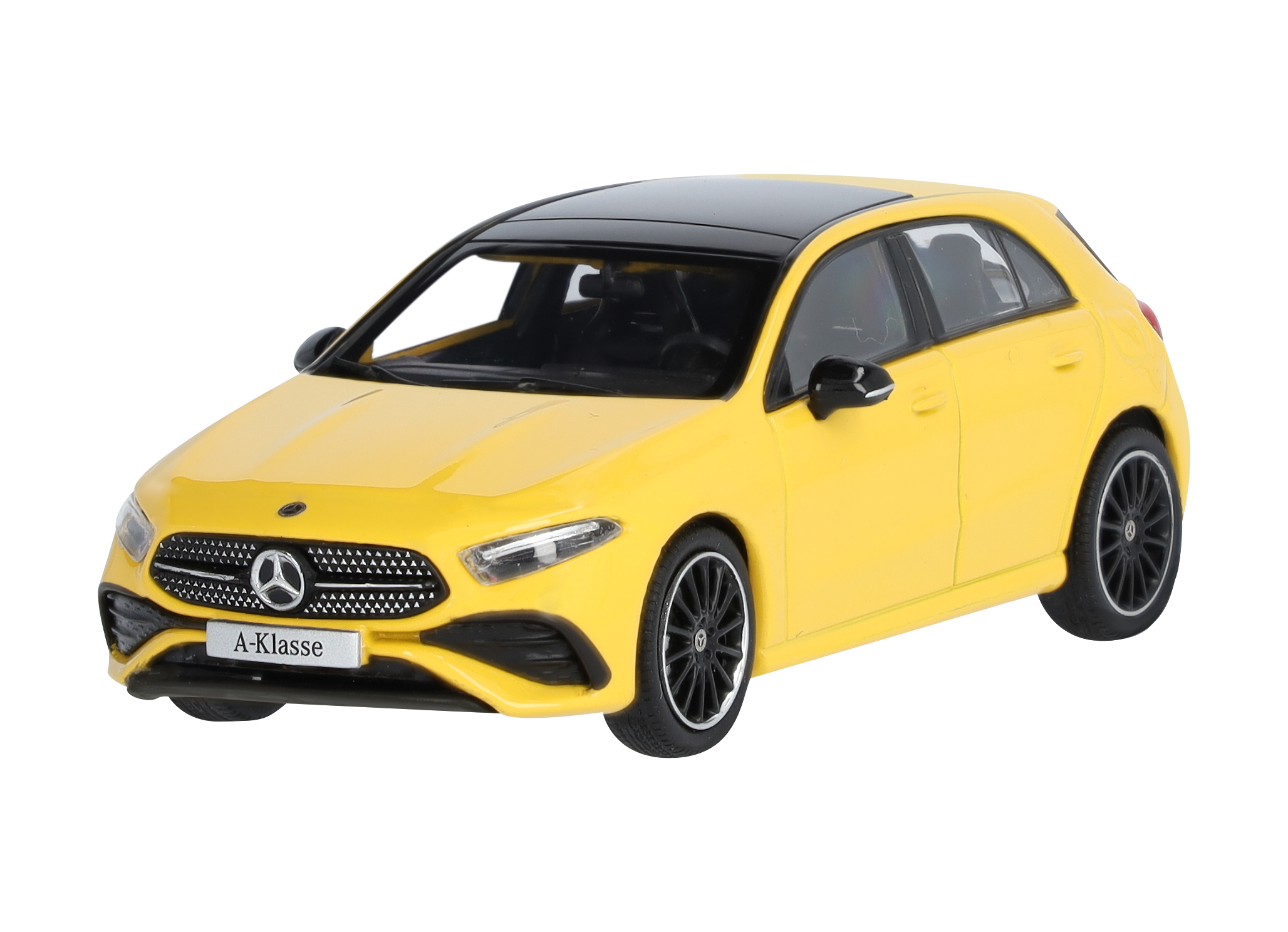 A-Klasse, Kompaktlimousine, AMG Line, W177 - sonnengelb, Minimax, 1:43