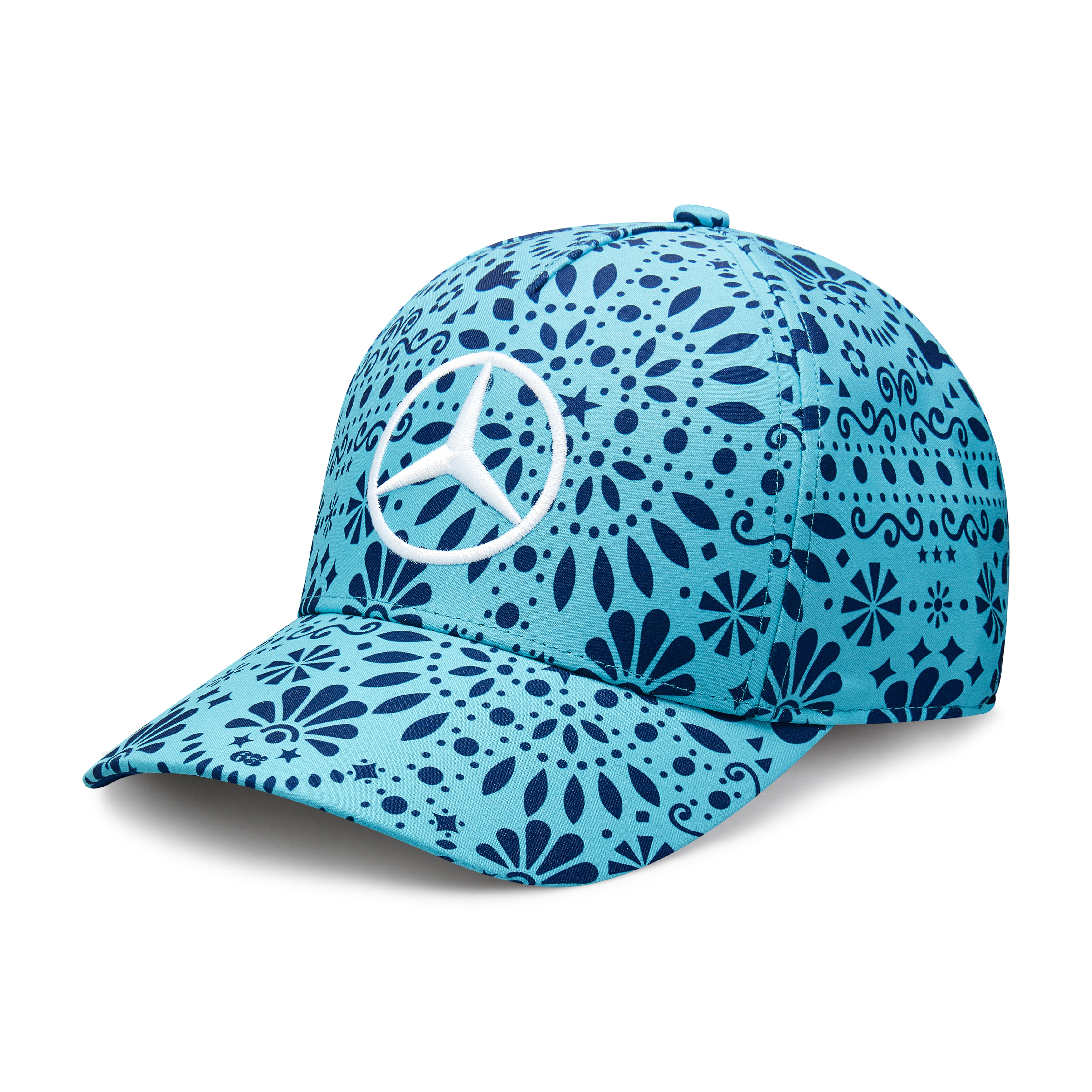 Cap, George Russell, Special Edition Mexiko, 2024 - blau, Polyester Cap, George Russell, Special Edition Mexiko, 2024 - blau, Polyester