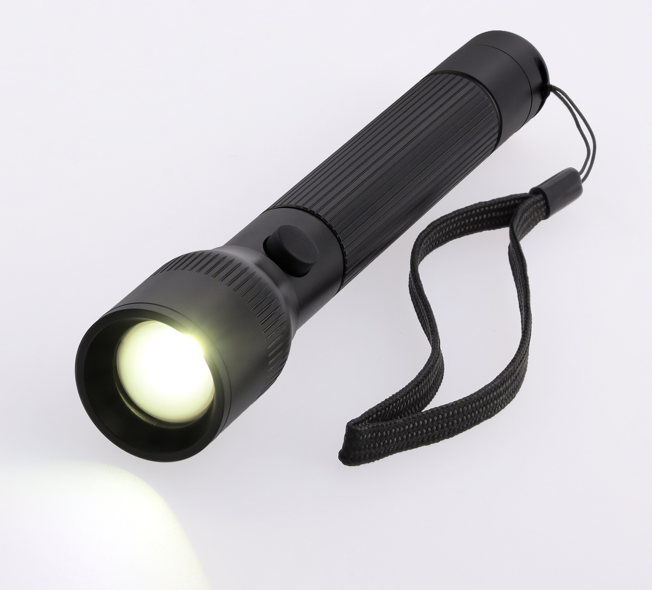 LED-Taschenlampe, klein - schwarz, Aluminium, Ansmann