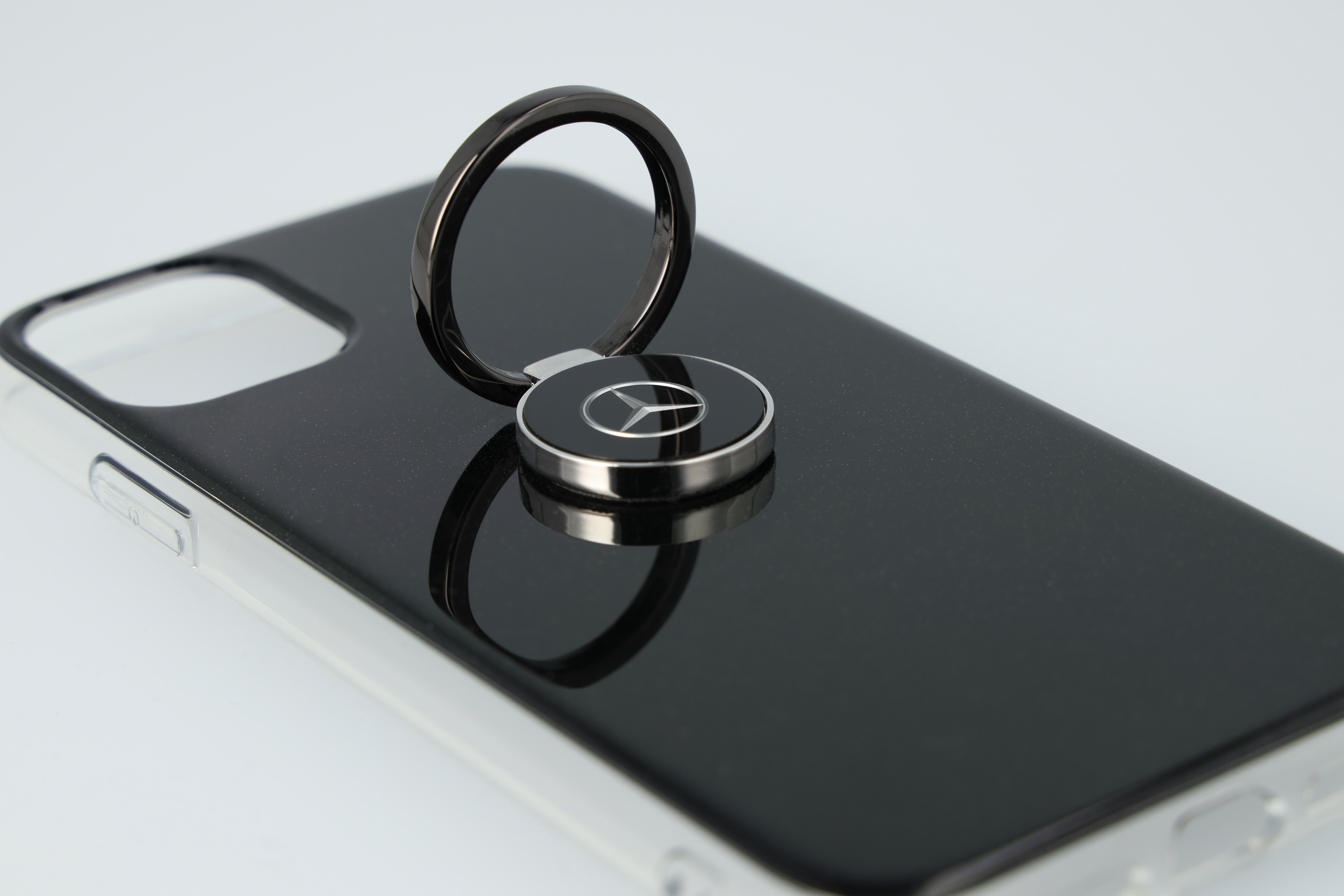 Hülle für iPhone® 11 Pro mit Ring - schwarz, Polycarbonat / TPU / Metall