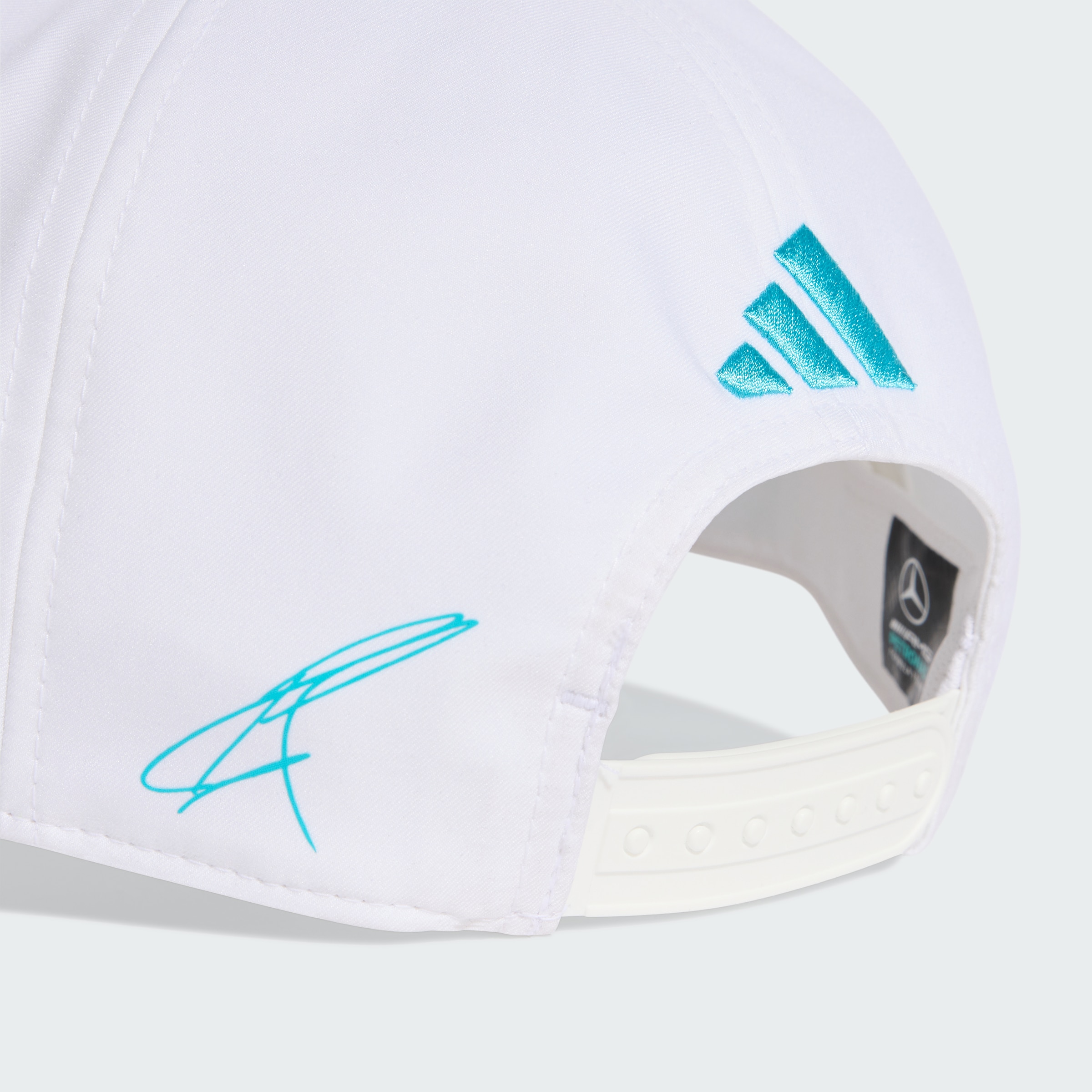 Cap, George Russell, Mercedes-AMG F1 - weiß, Polyester (recycelt)