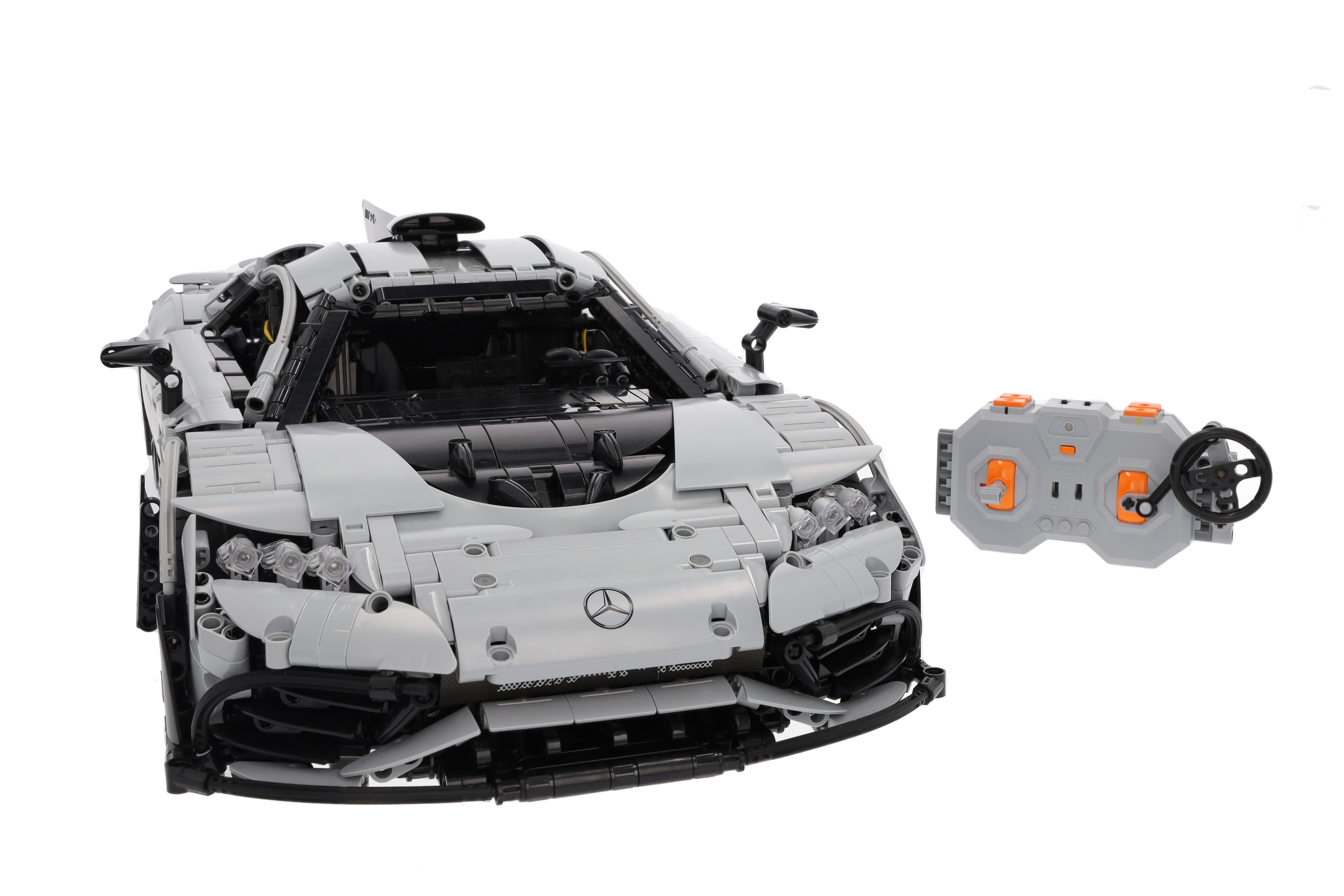 Mercedes-AMG ONE, Klemmbaustein R/C Modell, C298 - weiß, CaDa, 1:8