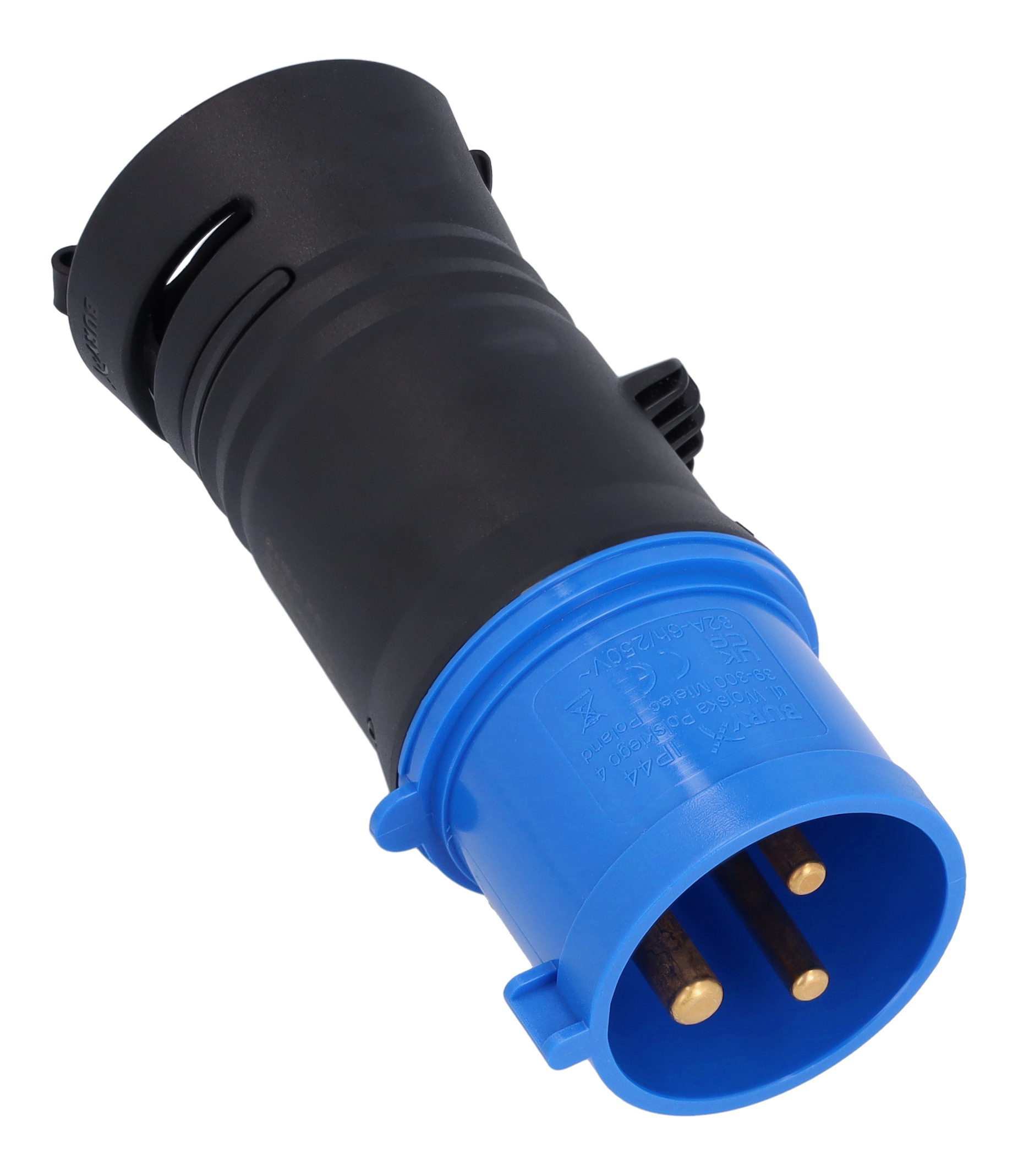 Flexibles Ladesystem Pro, Adapter, CEE 32/1-phasig - Kunststoff, schwarz, LL/RL