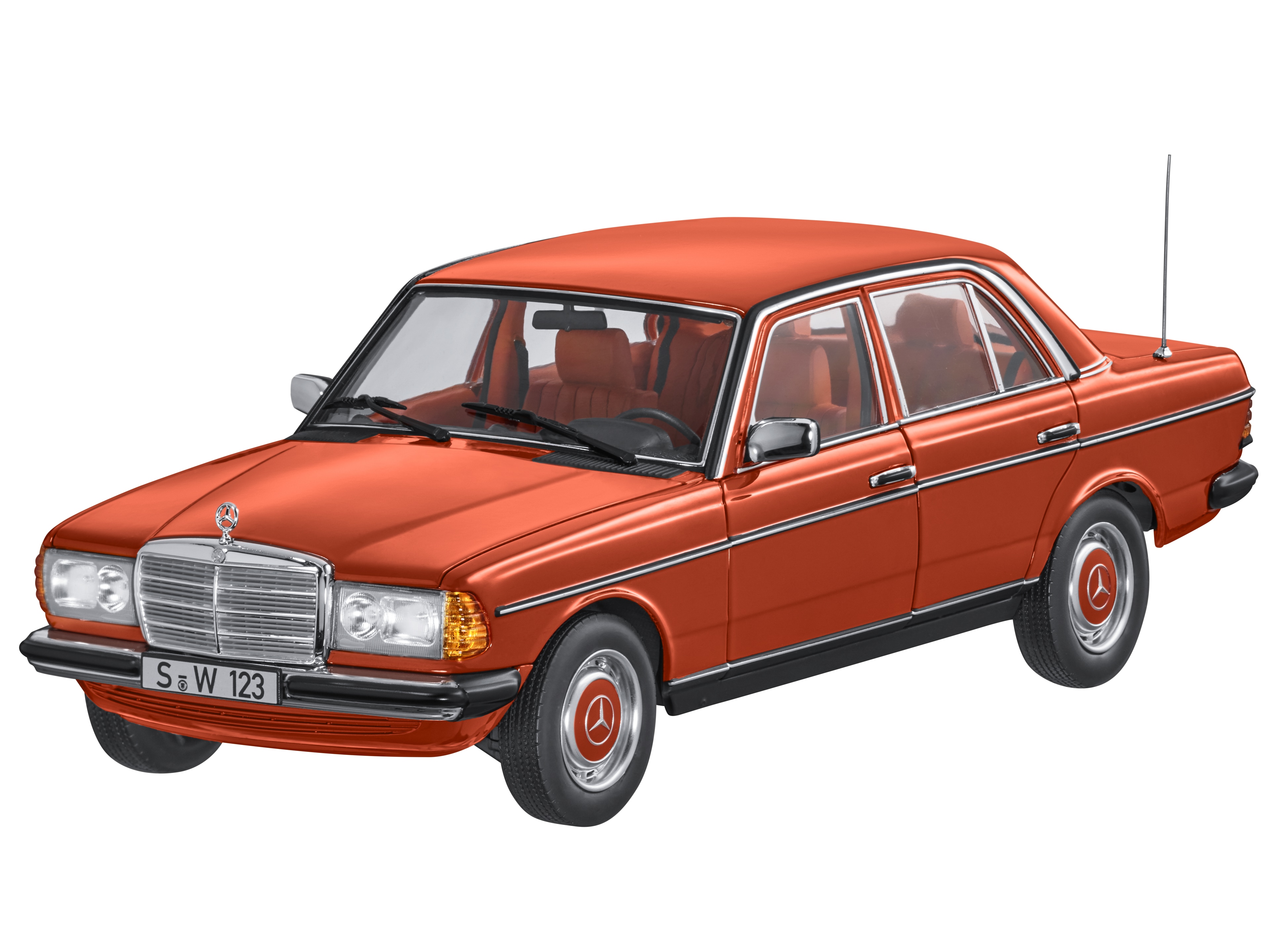 200 W123 (1980-1985) - englischrot, Norev, 1:18