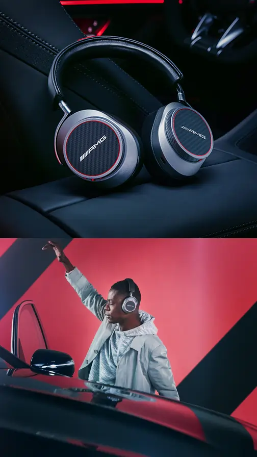 Mercedes-AMG X Master & Dynamic.Jetzt Kopfhörer entdecken.
