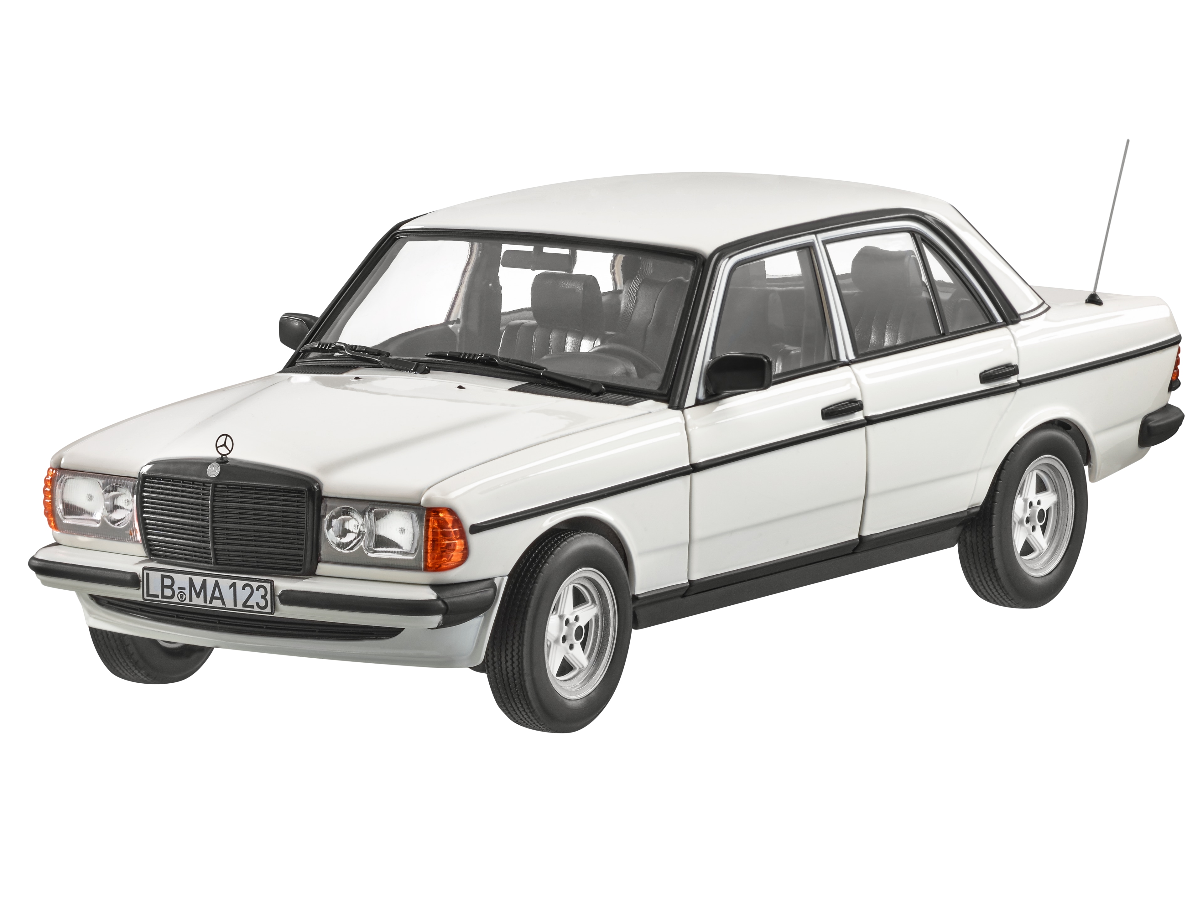 200 W123 (1980-1985) - weiß, Norev, 1:18