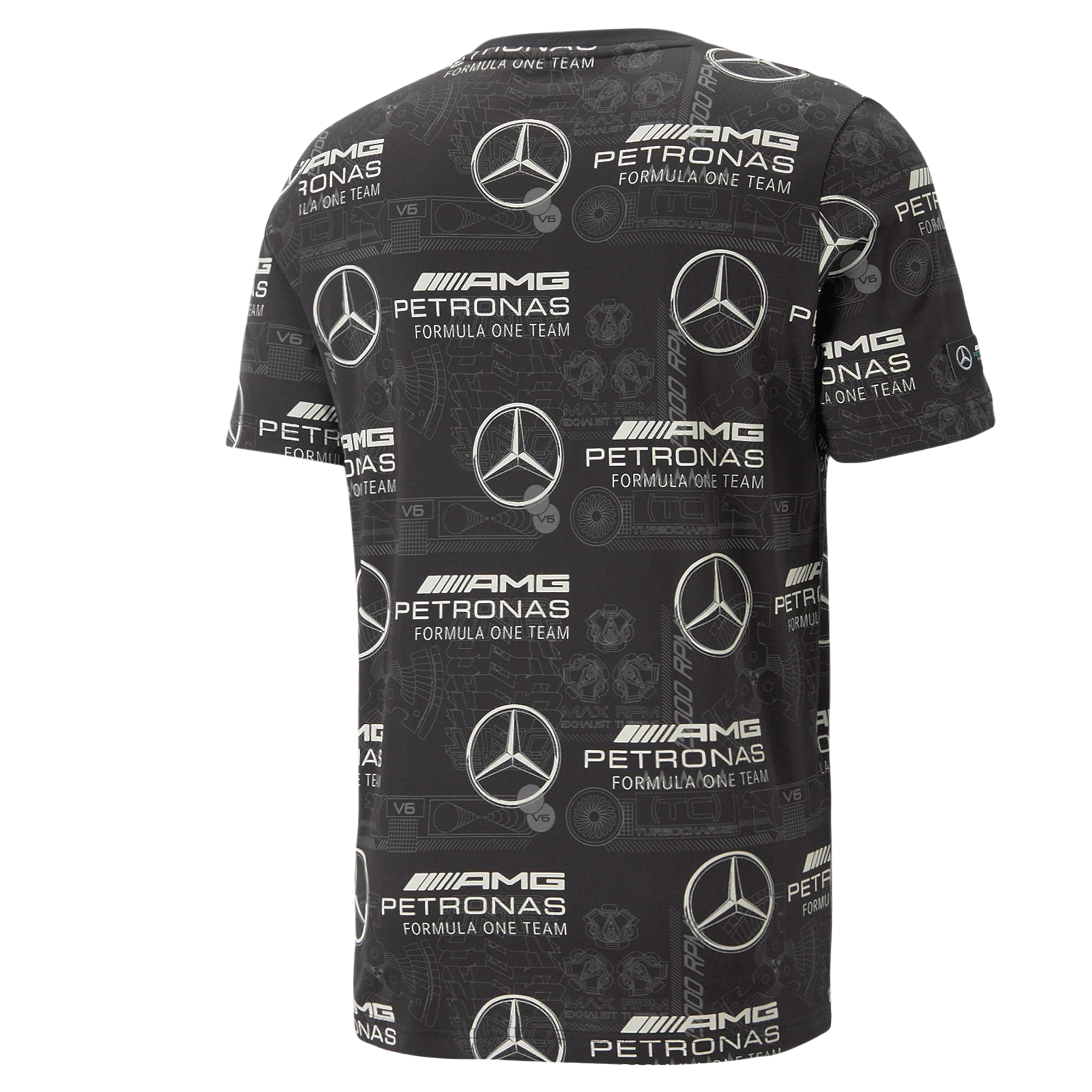 T-Shirt, Mercedes-AMG F1 - schwarz, S