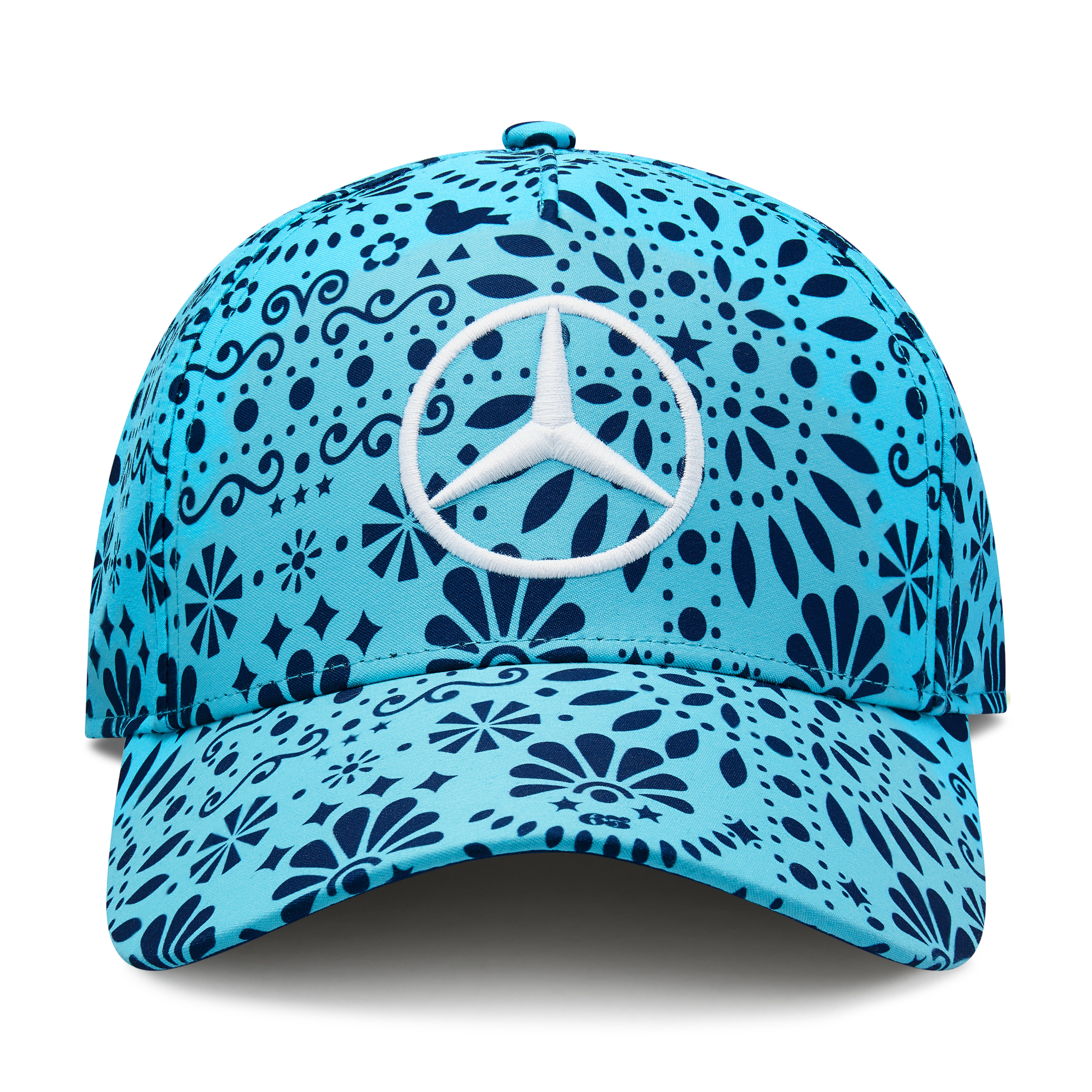 Cap, George Russell, Special Edition Mexiko, 2024 - blau, Polyester Cap, George Russell, Special Edition Mexiko, 2024 - blau, Polyester