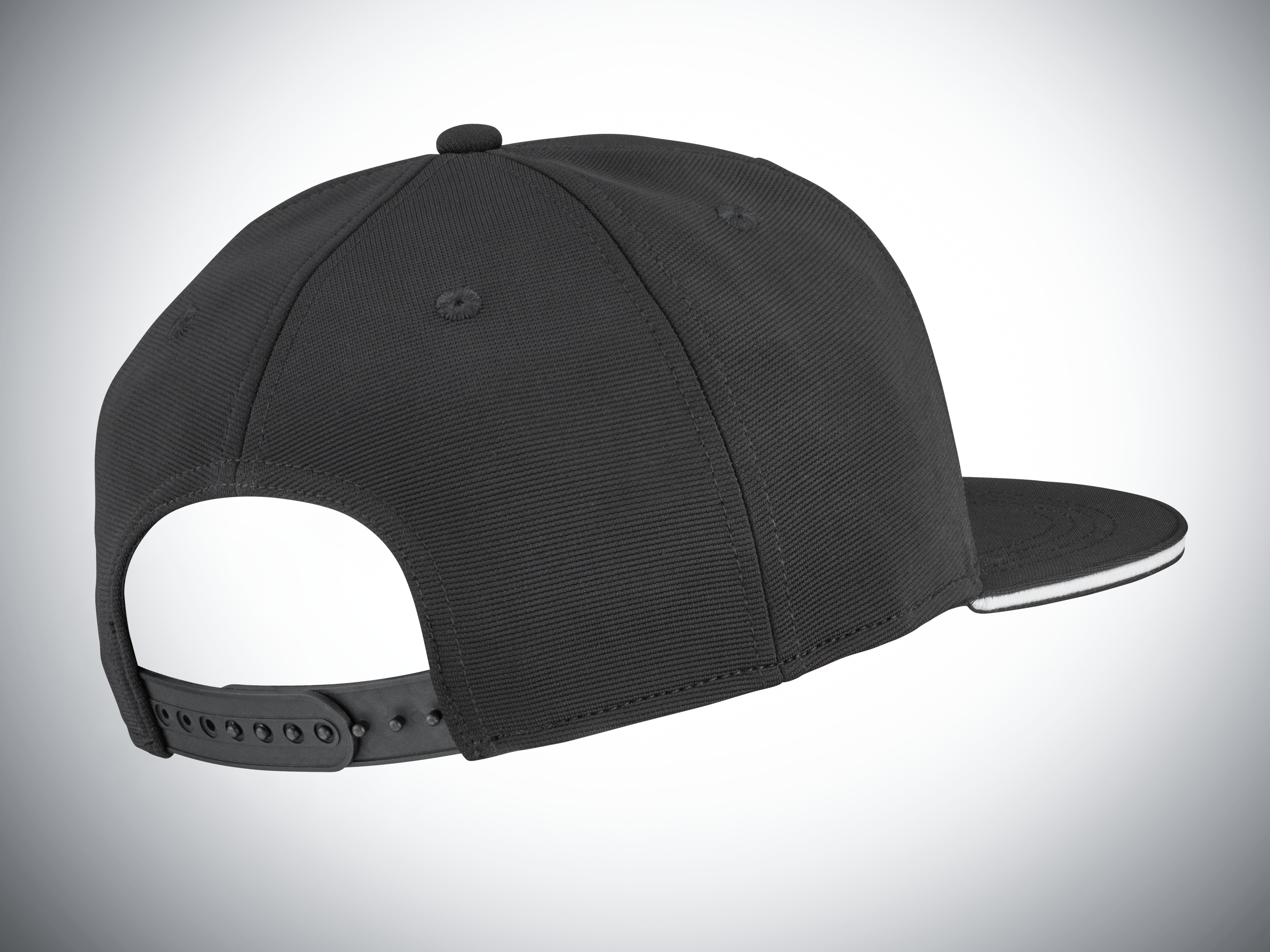 AMG Flat Brim Cap - schwarz, Polyester (recycelt) AMG Flat Brim Cap - schwarz, Polyester (recycelt)