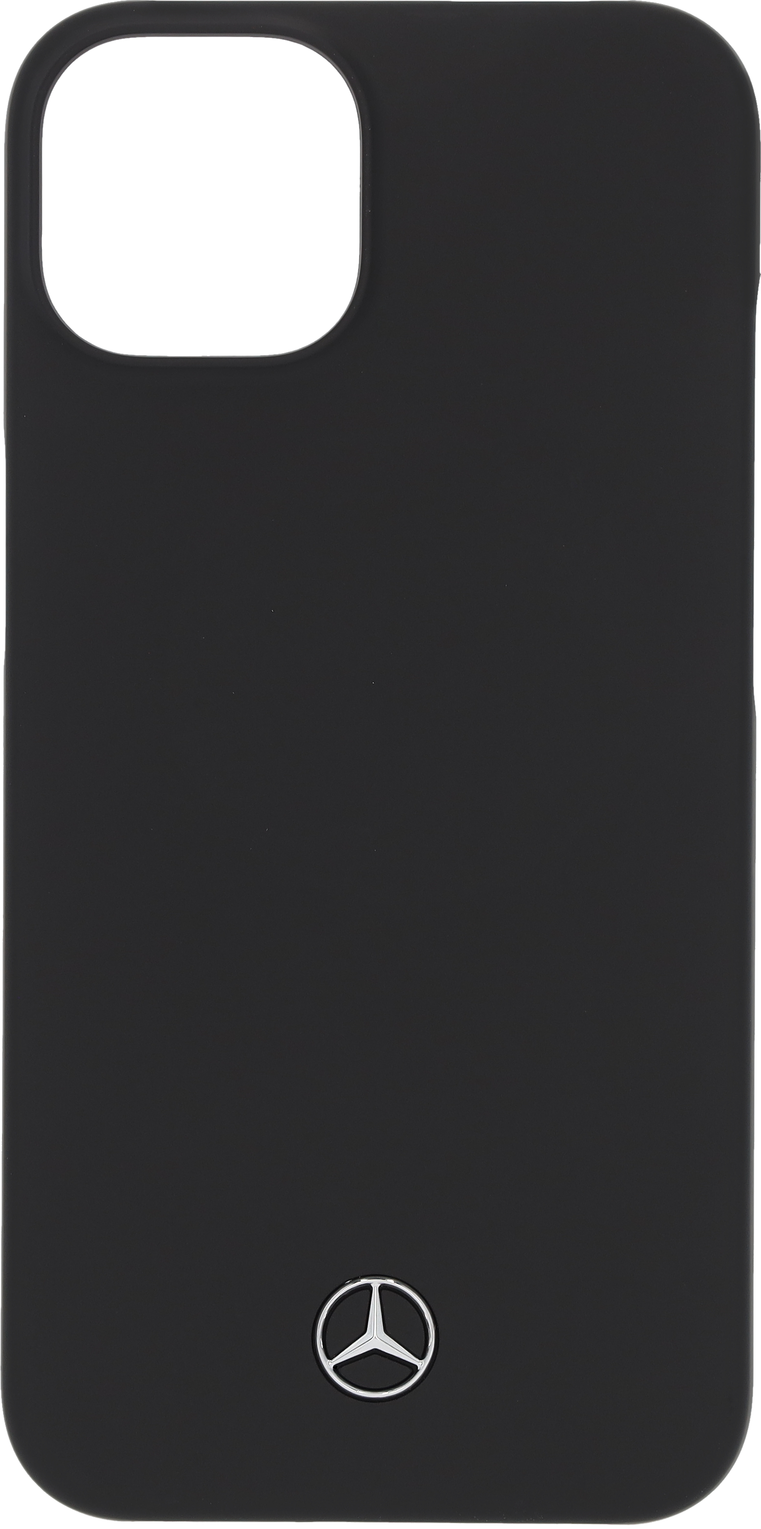 Hülle für iPhone® 14 - schwarz, Polycarbonat / Mikrofaser