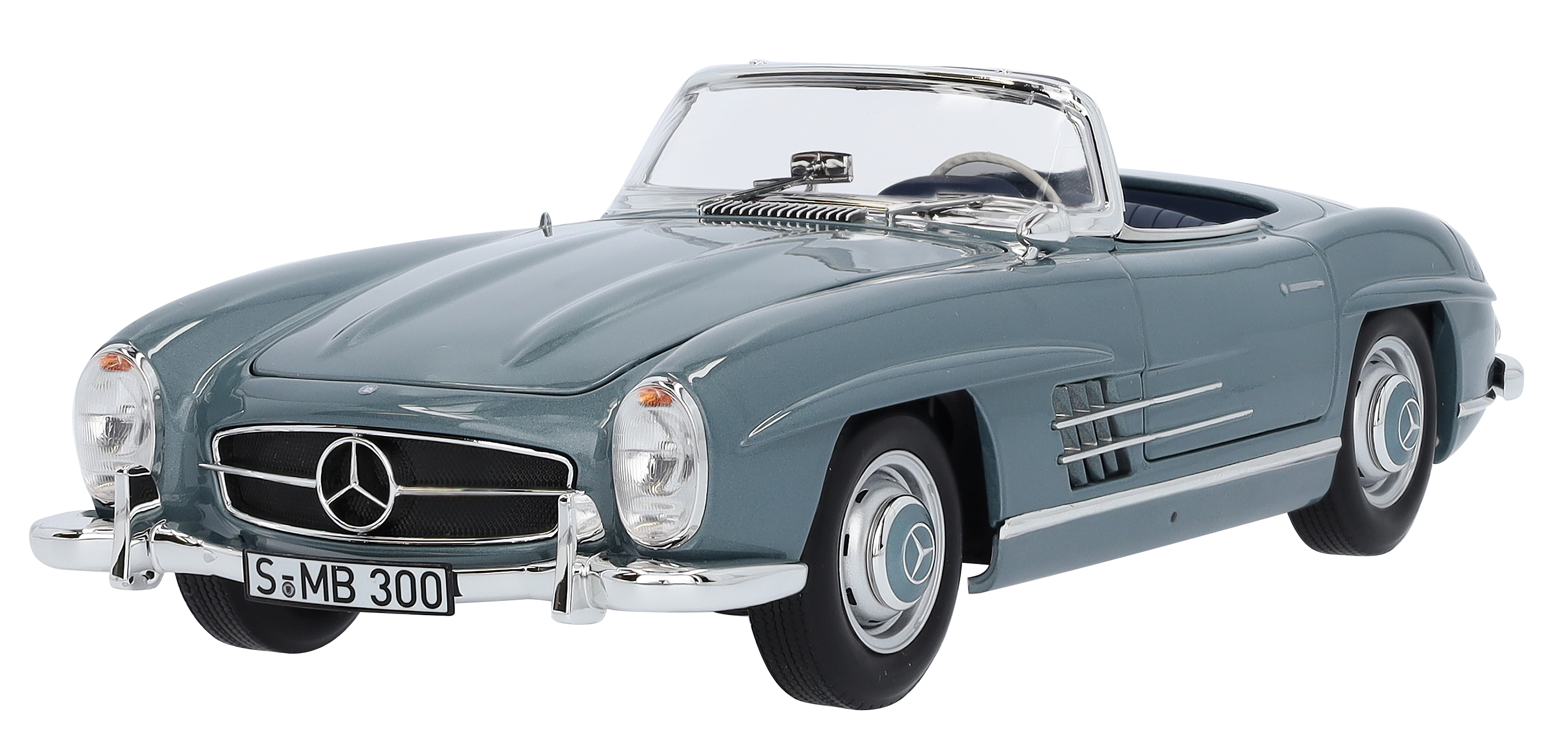 300 SL Roadster W 198 II (1957-1963) - hellblau, Norev, 1:18 300 SL Roadster W 198 II (1957-1963) - hellblau, Norev, 1:18