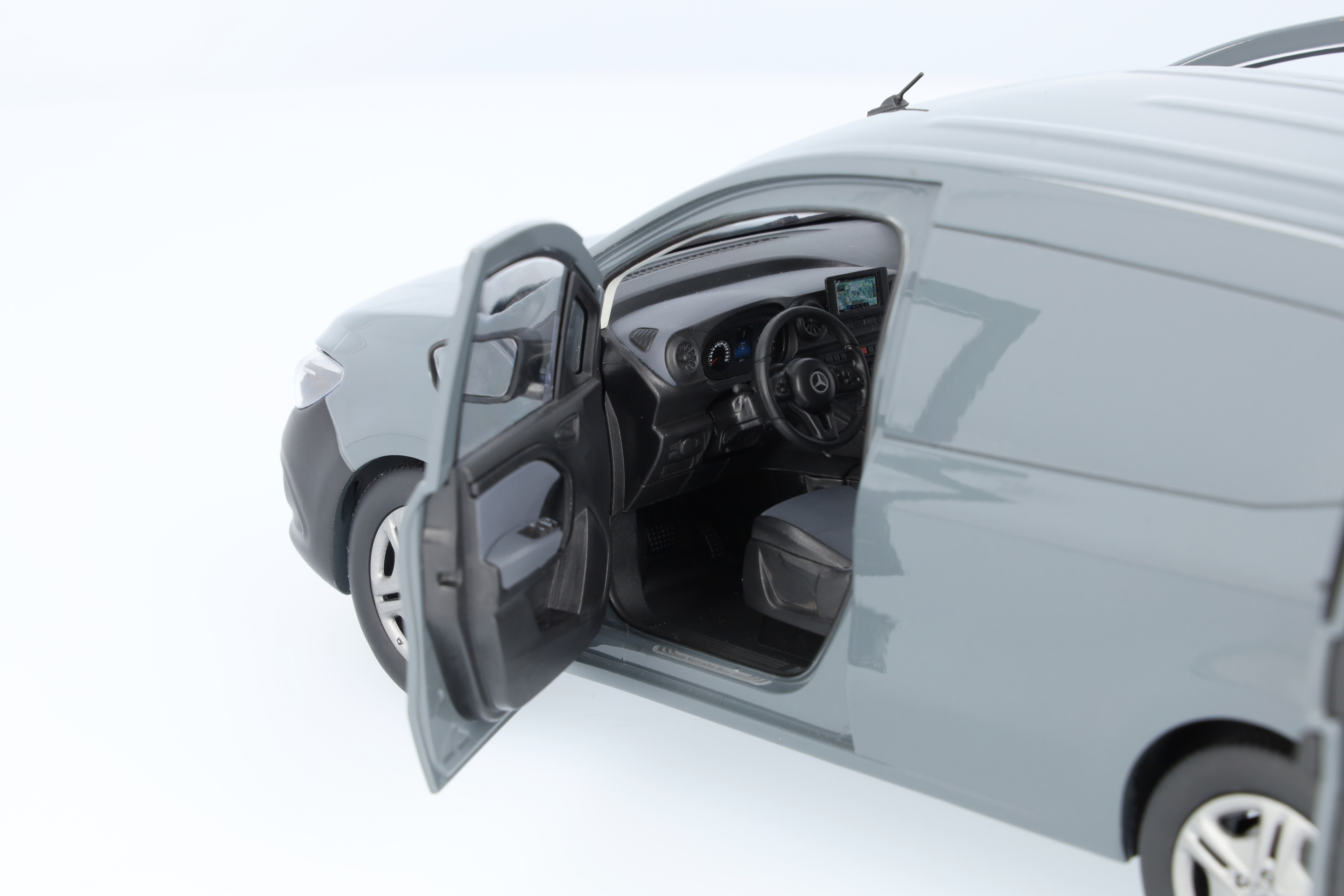 Citan, Kastenwagen - magnetitgrau, NZG, 1:18 Citan, Kastenwagen - magnetitgrau, NZG, 1:18