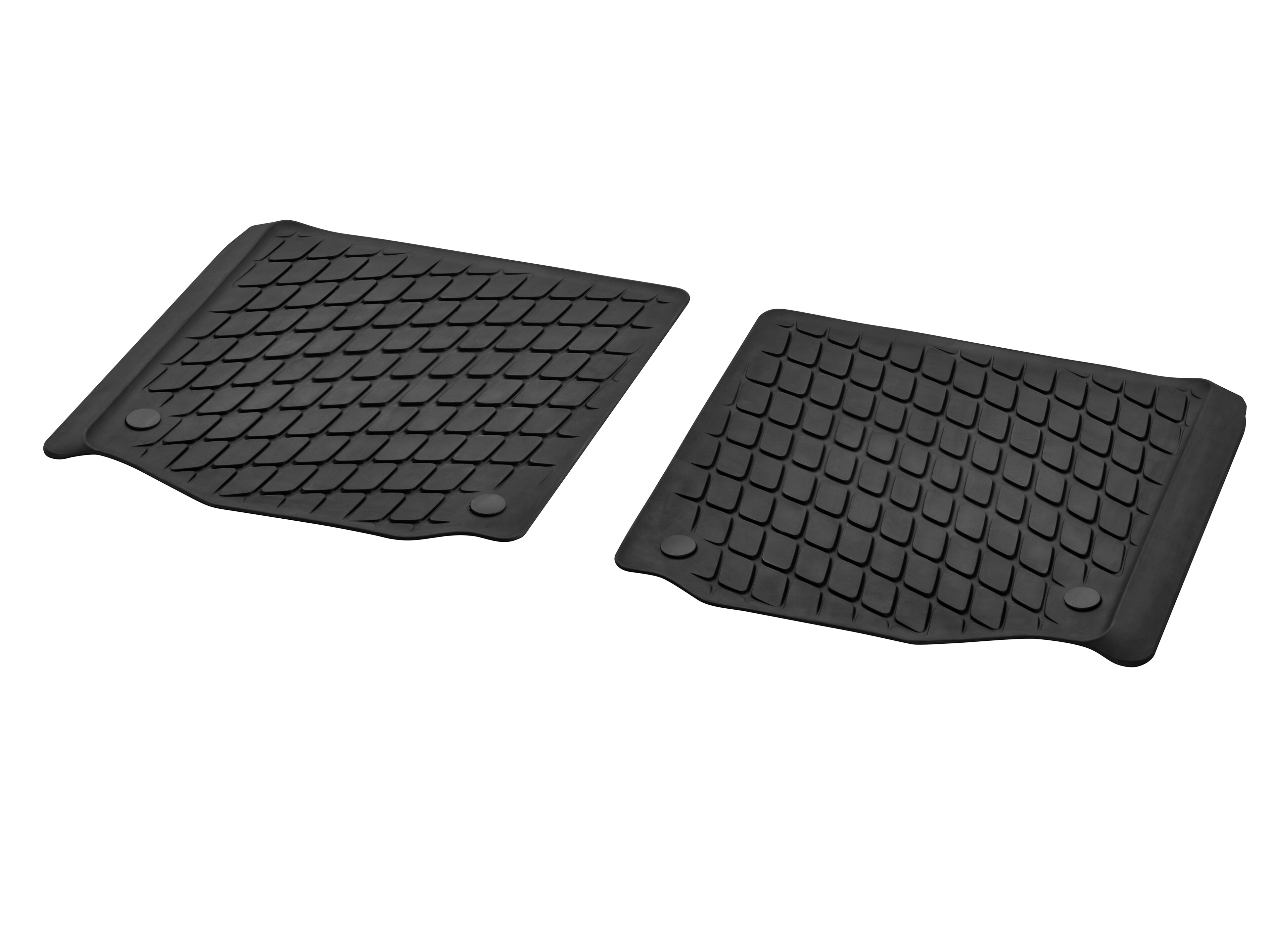 Allwettermatten, Dynamic Squares, Fond, 2-teilig, X167 Maybach - LL/RL, schwarz
