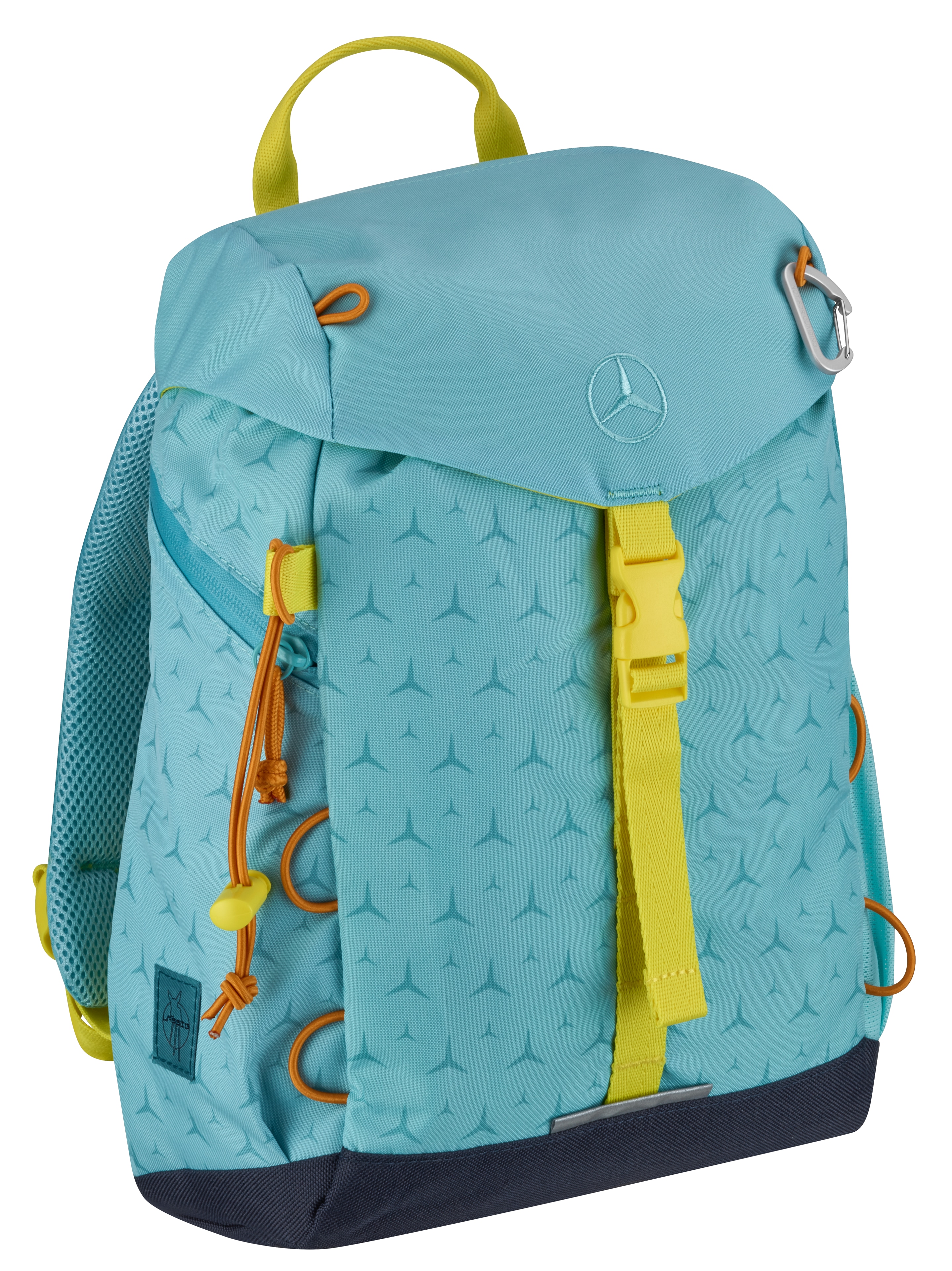 Rucksack Kinder, groß - türkis / gelb / orange, Polyester, Lässig Rucksack Kinder, groß - türkis / gelb / orange, Polyester, Lässig