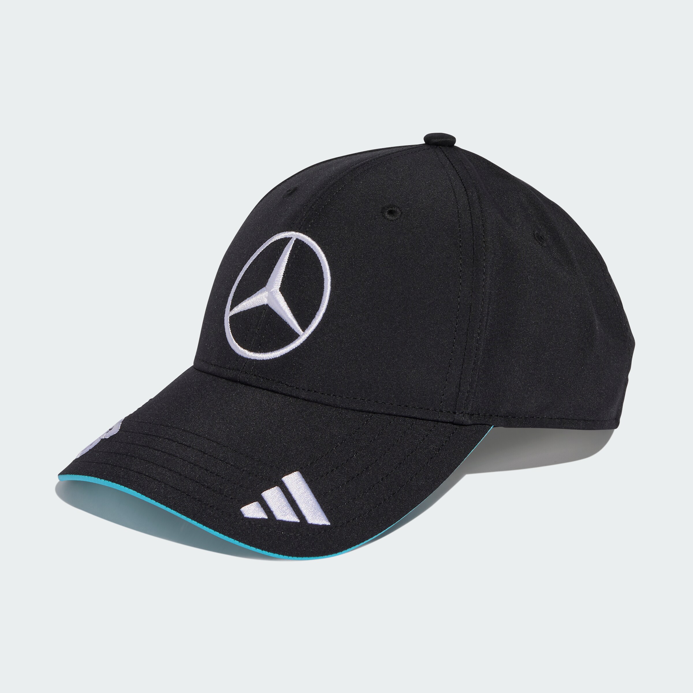 Cap, George Russell, Mercedes-AMG F1 - schwarz, Polyester (recycelt)
