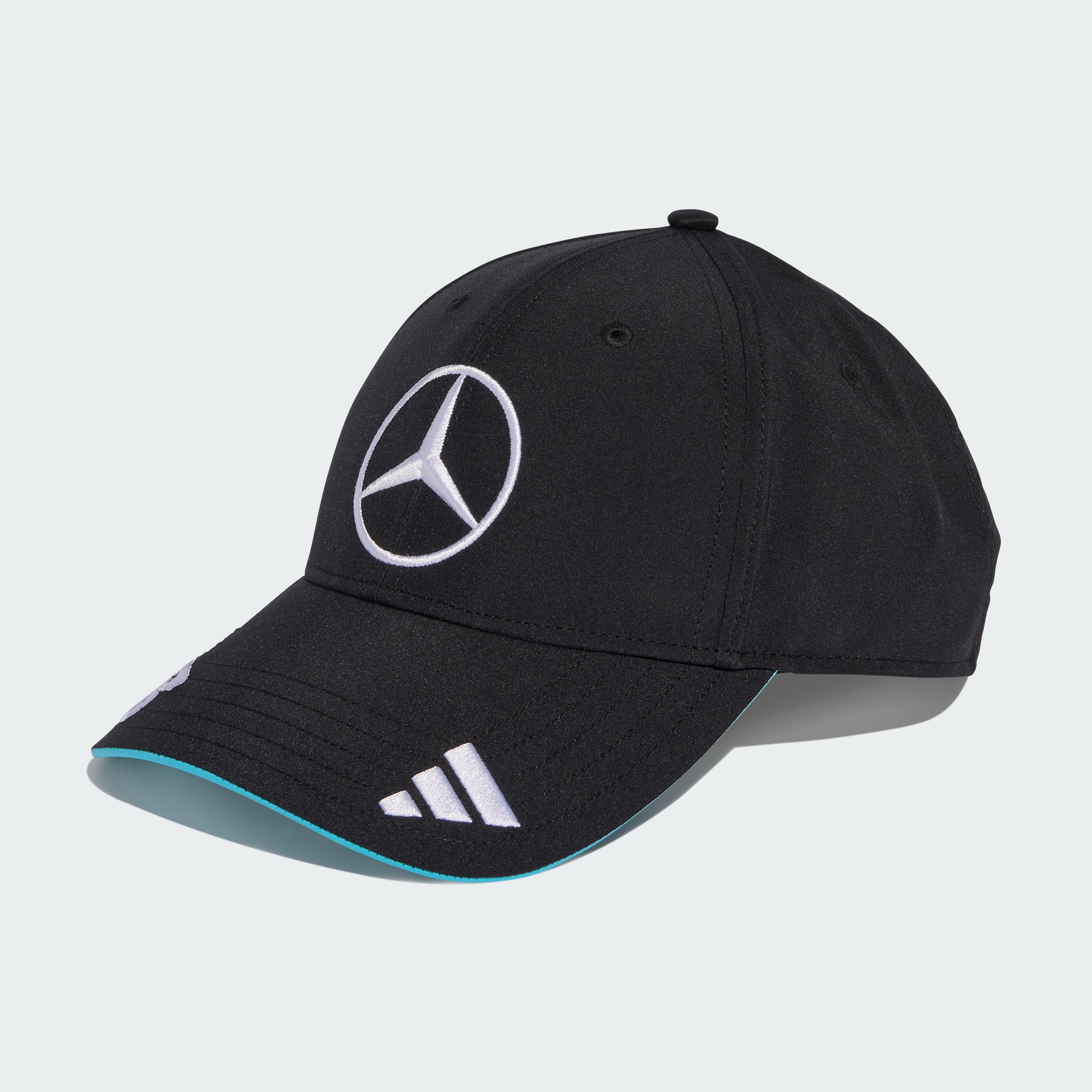 Cap, George Russell, Mercedes-AMG F1 - schwarz, Polyester (recycelt) Cap, George Russell, Mercedes-AMG F1 - schwarz, Polyester (recycelt)