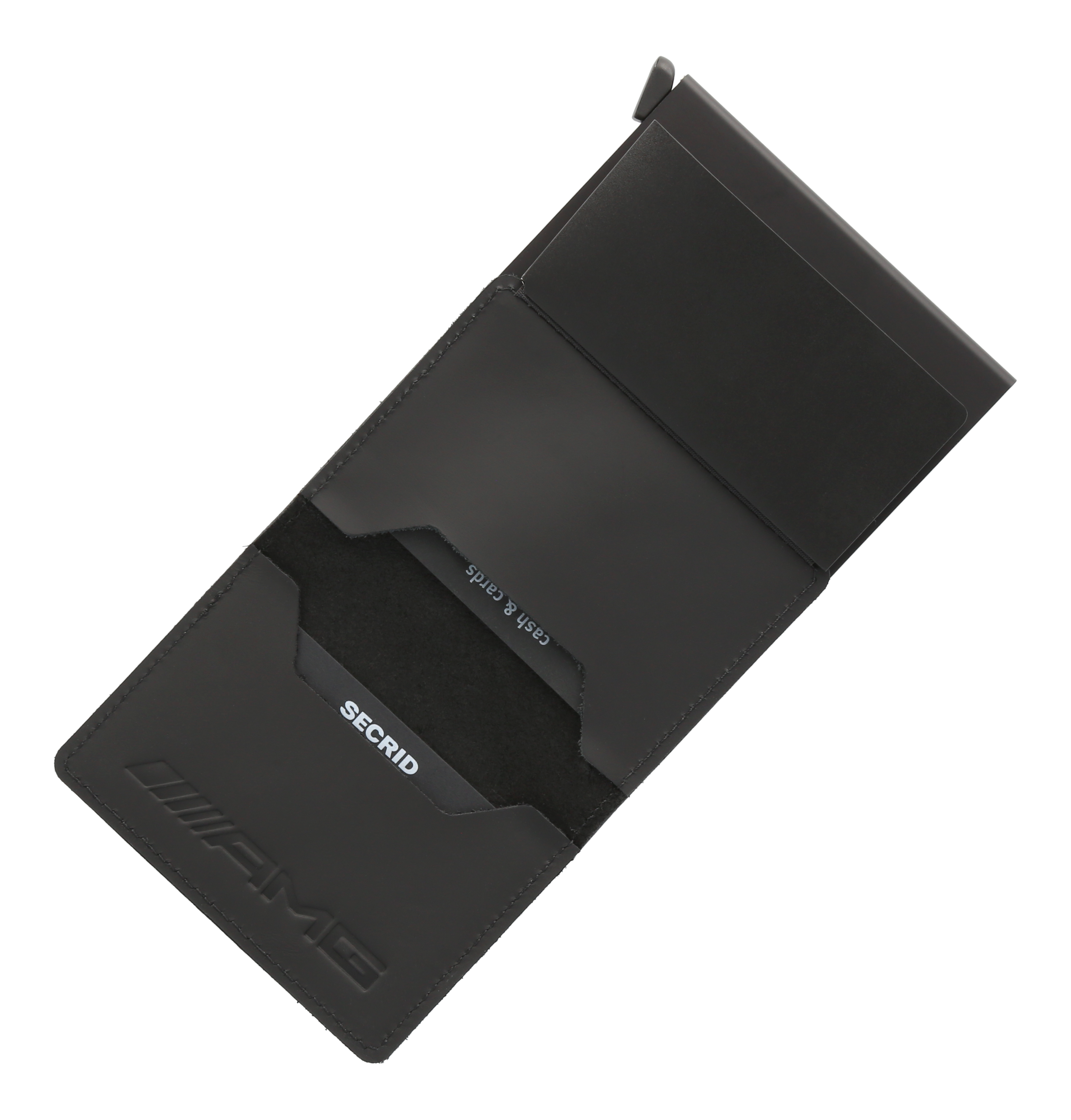 AMG Slimwallet - schwarz, Rindleder AMG Slimwallet - schwarz, Rindleder