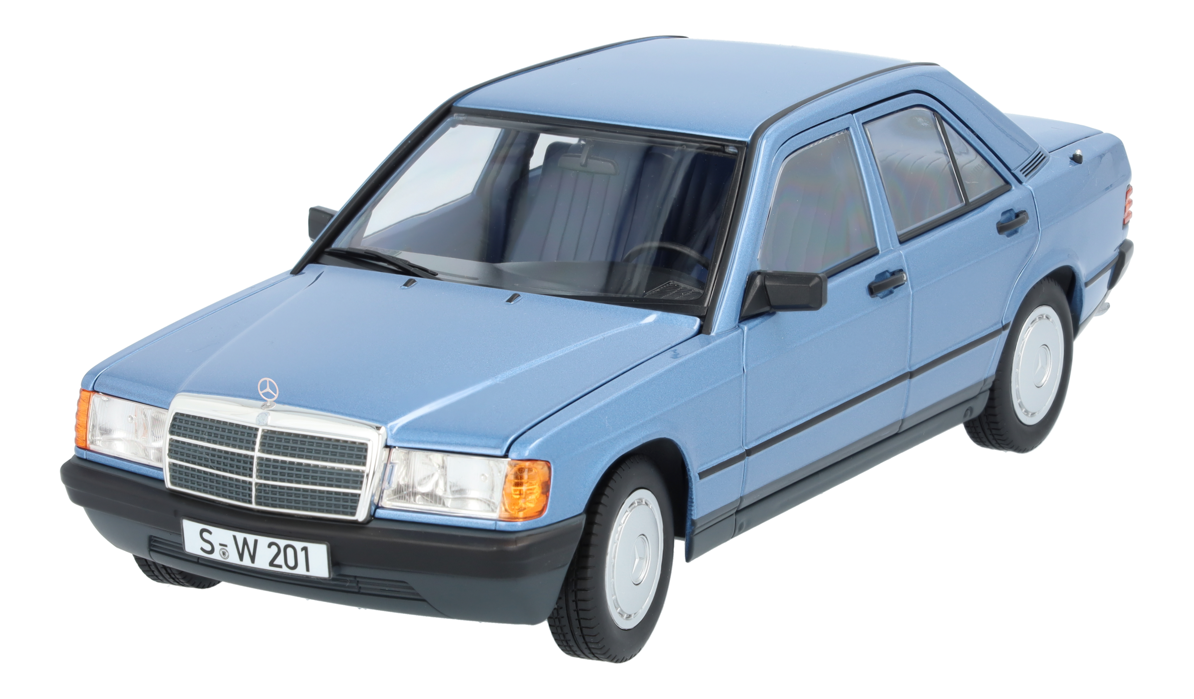 190 E W 201 (1982-1988) - horizontblau, Norev, 1:18 190 E W 201 (1982-1988) - horizontblau, Norev, 1:18